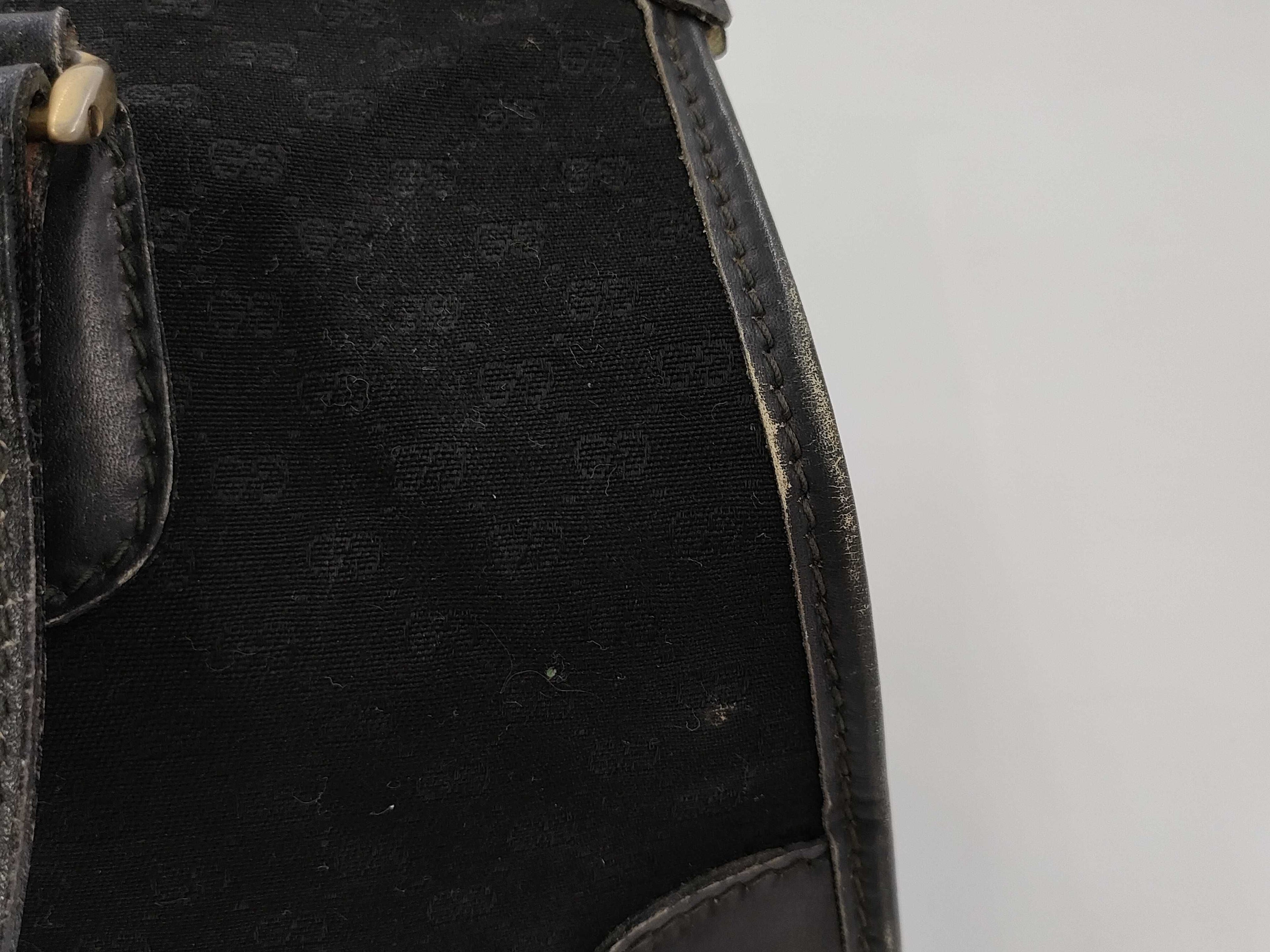 Gucci Vintage GG Canvas Duffle Bag