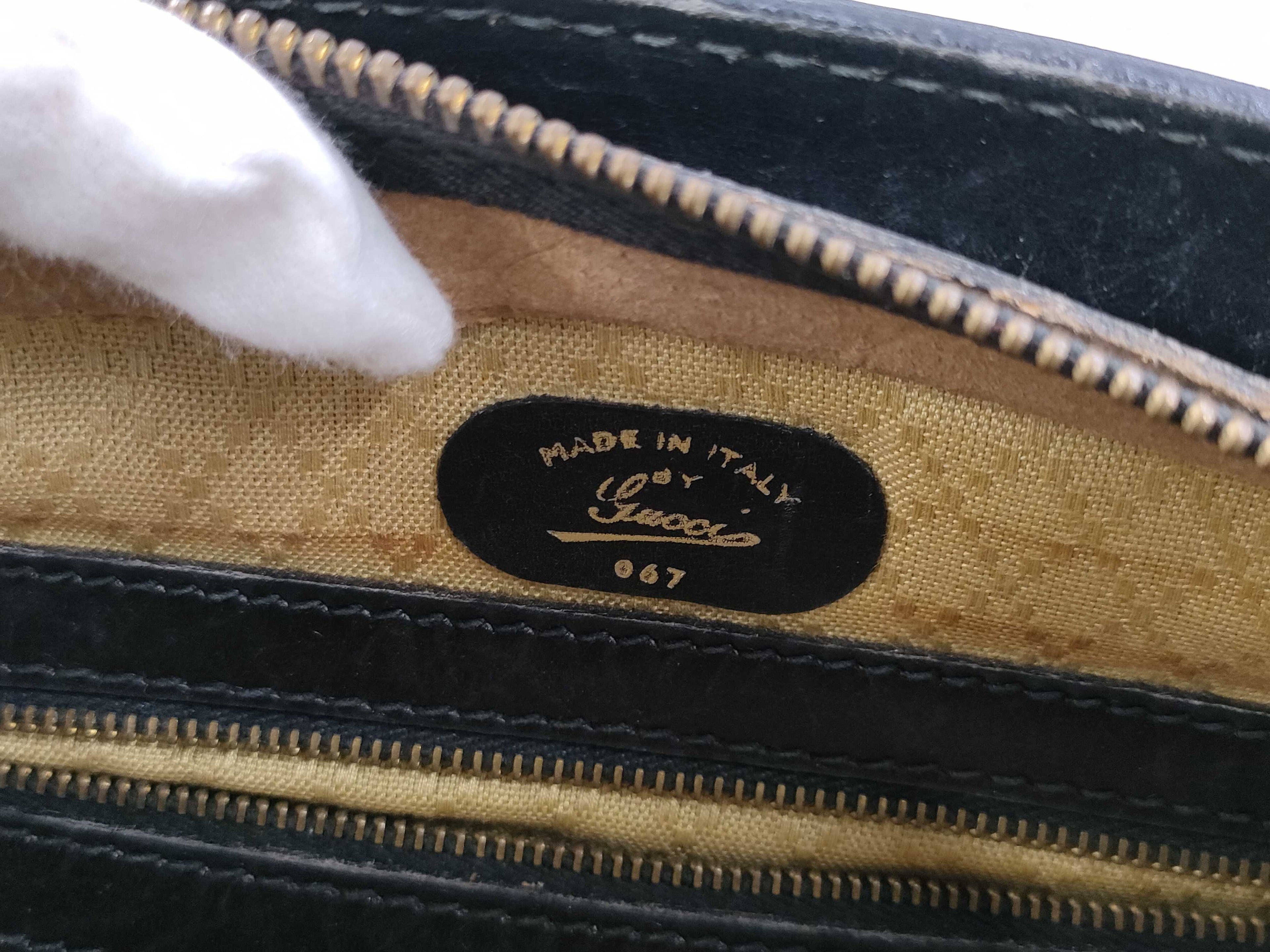 Gucci Vintage GG Canvas Duffle Bag