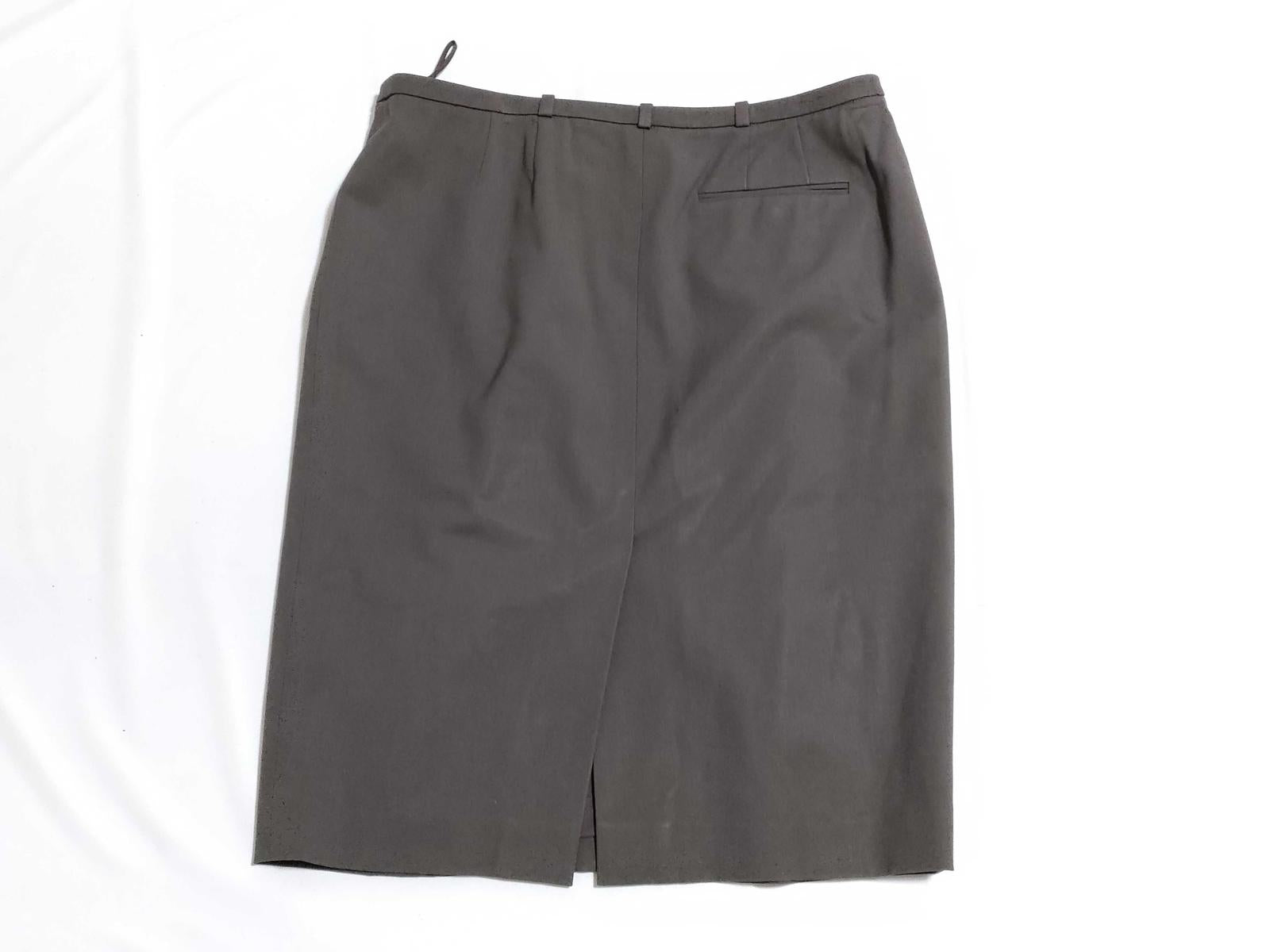 Hermes Black Skirt