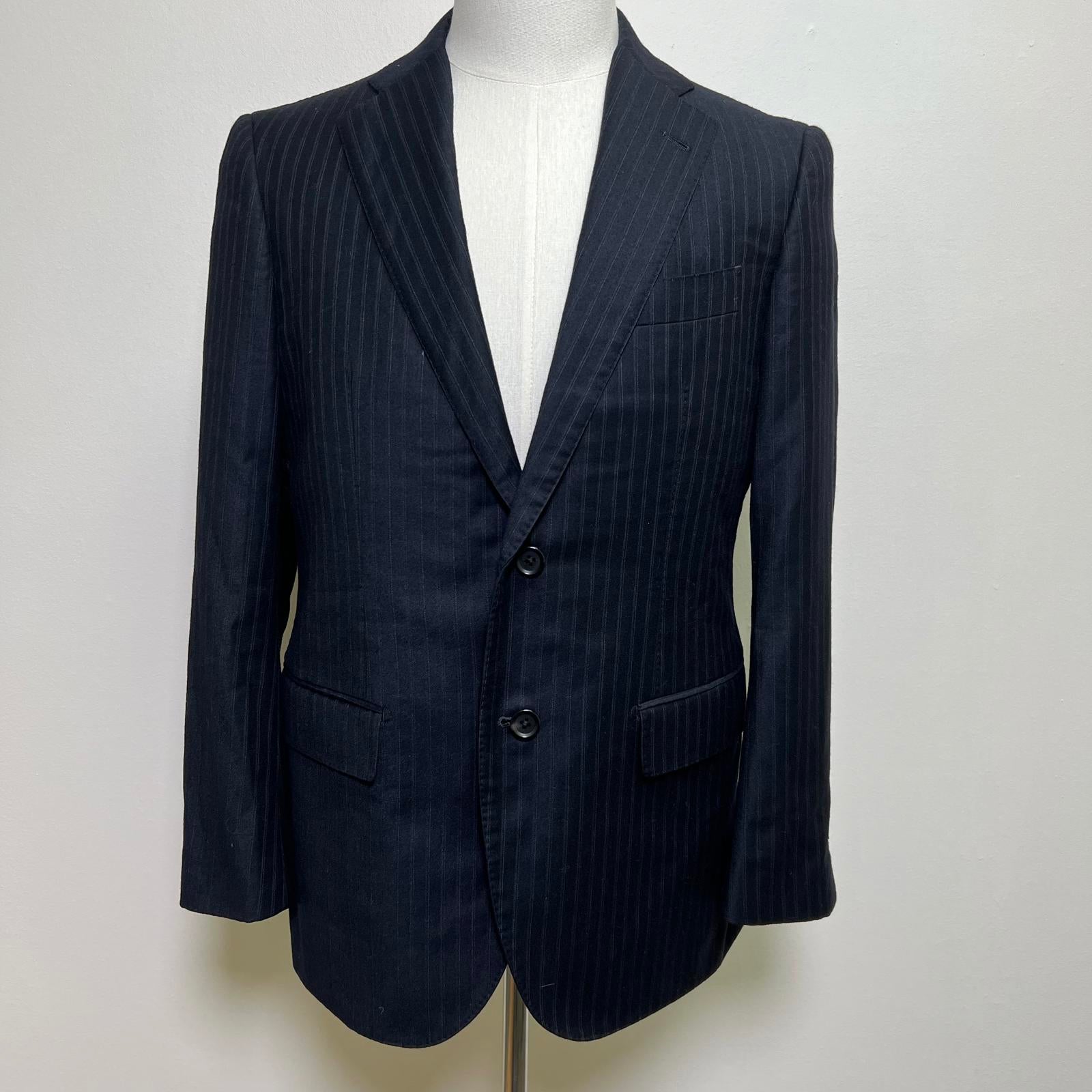 Loro Piana Navy Tailored Blazer