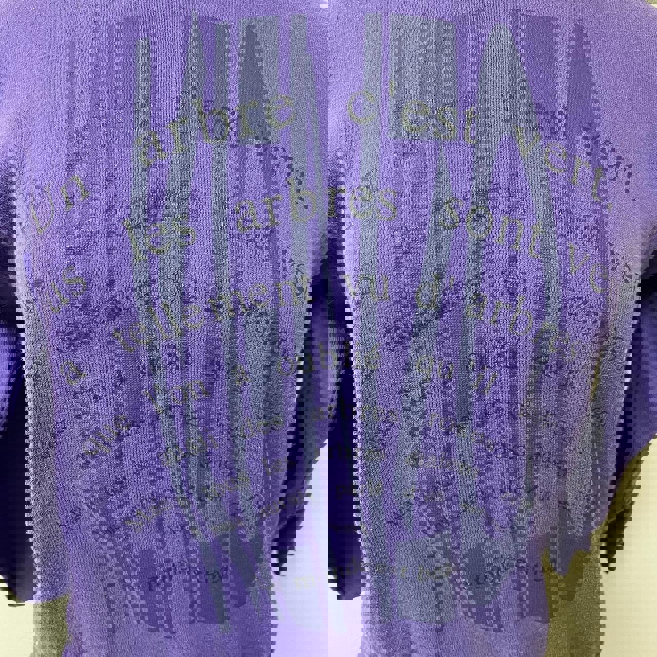 Kenzo Vintage Purple Sweatshirt
