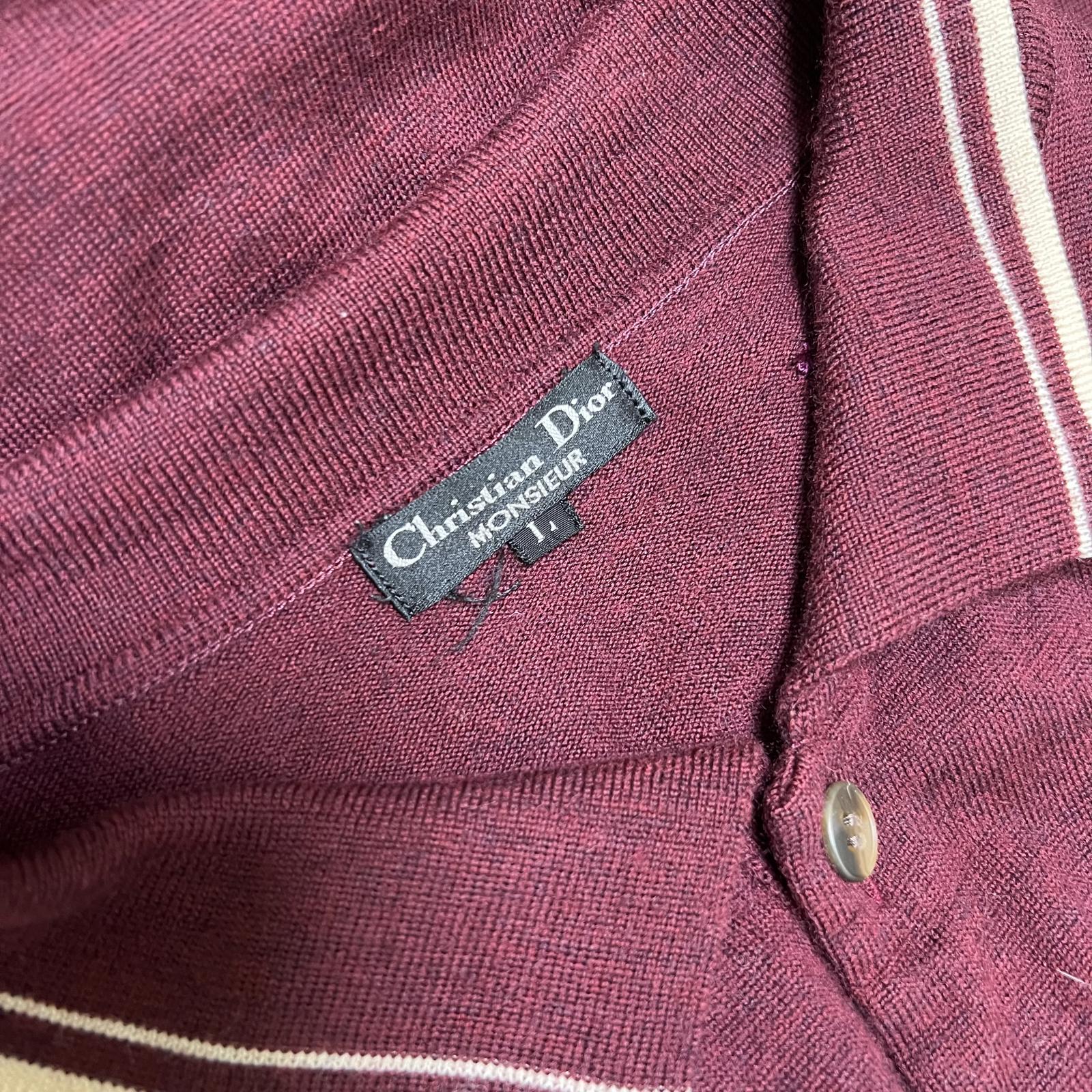 Vintage Christian Dior Button Up Cardigan