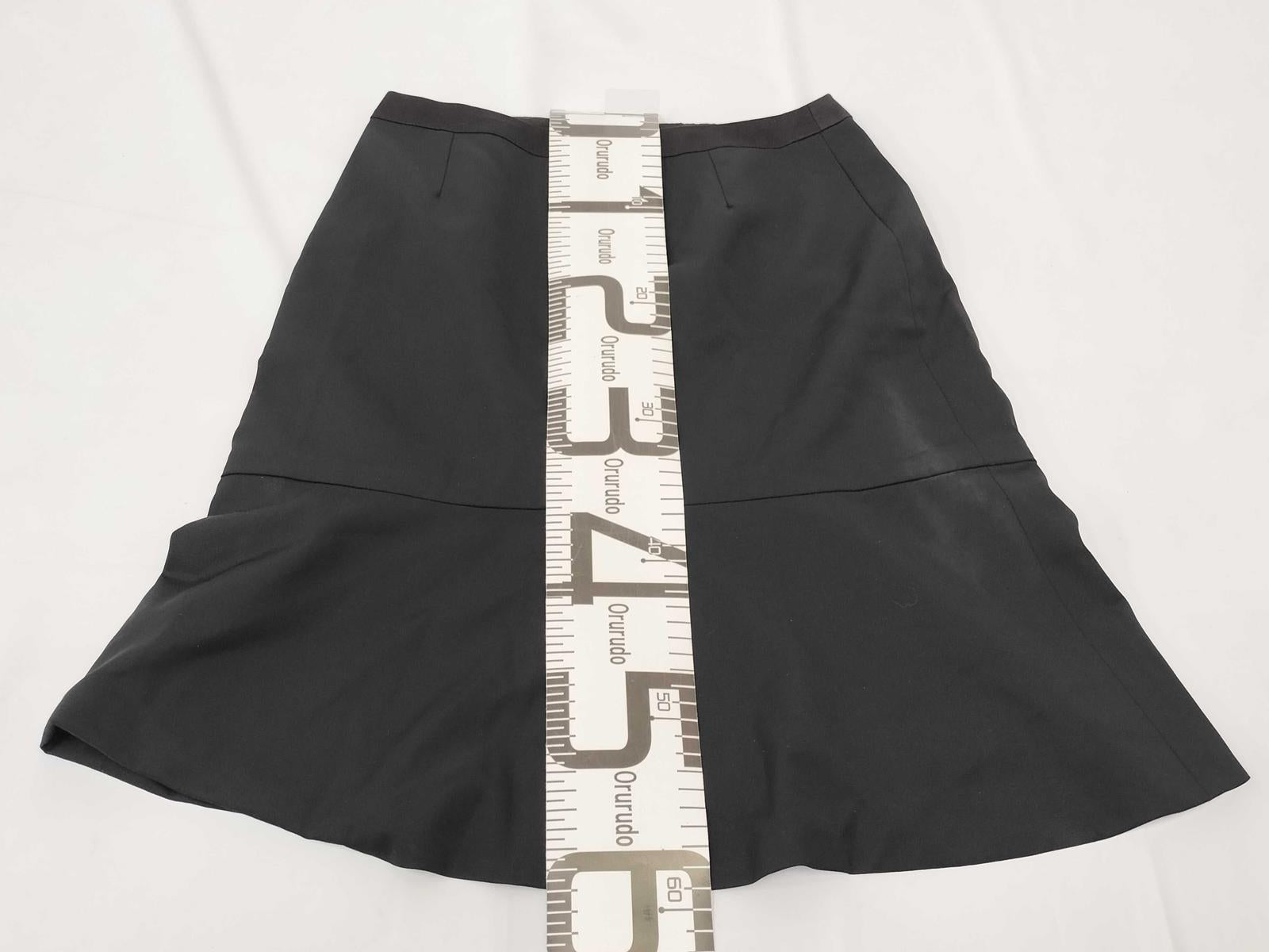 Vintage Chanel Black Skirt