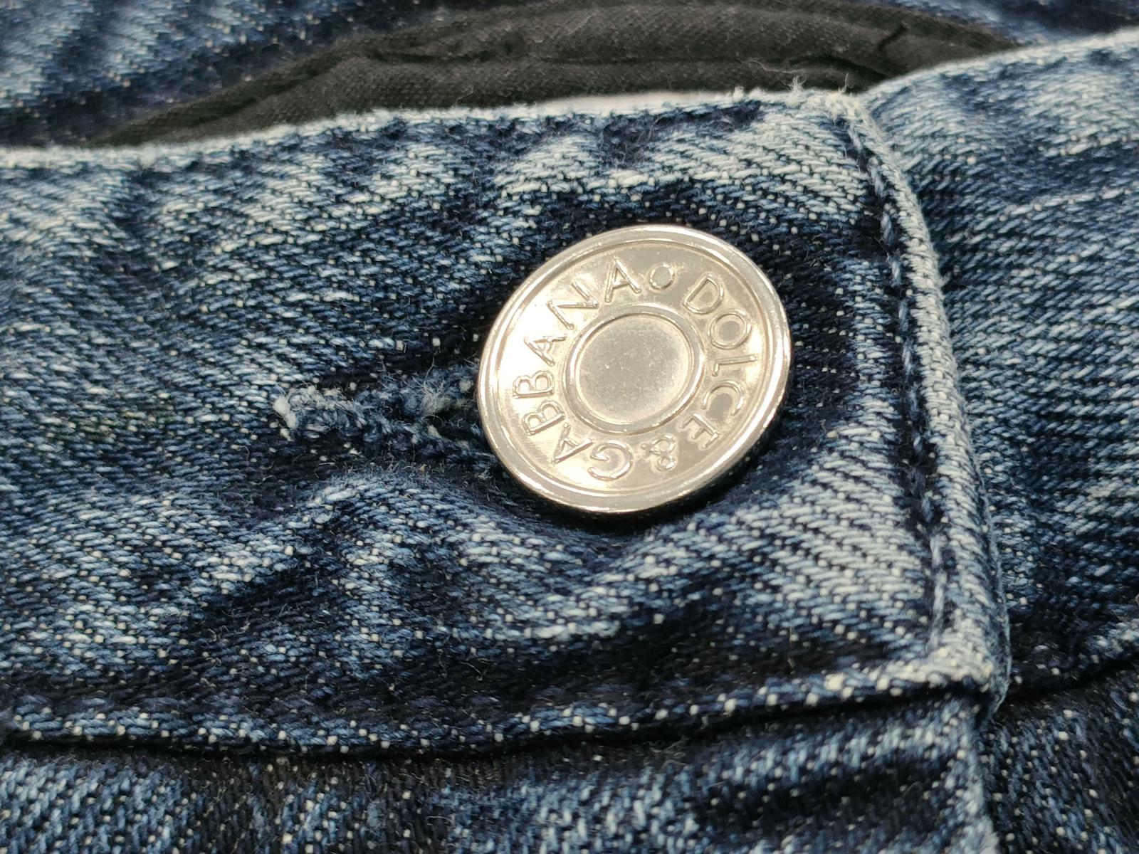 Dolce & Gabbana Jeweled Denim Jeans