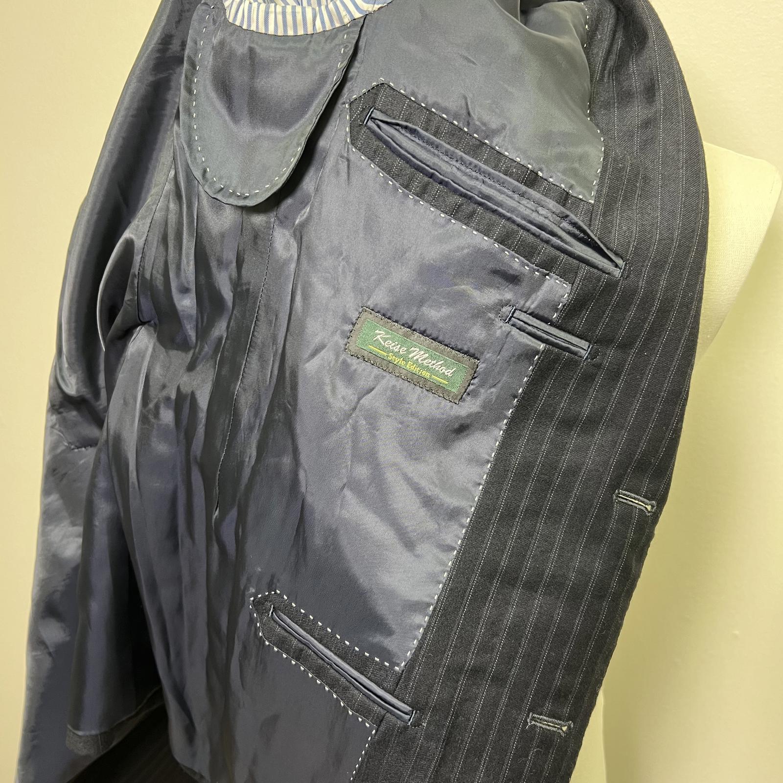Loro Piana Navy Tailored Blazer