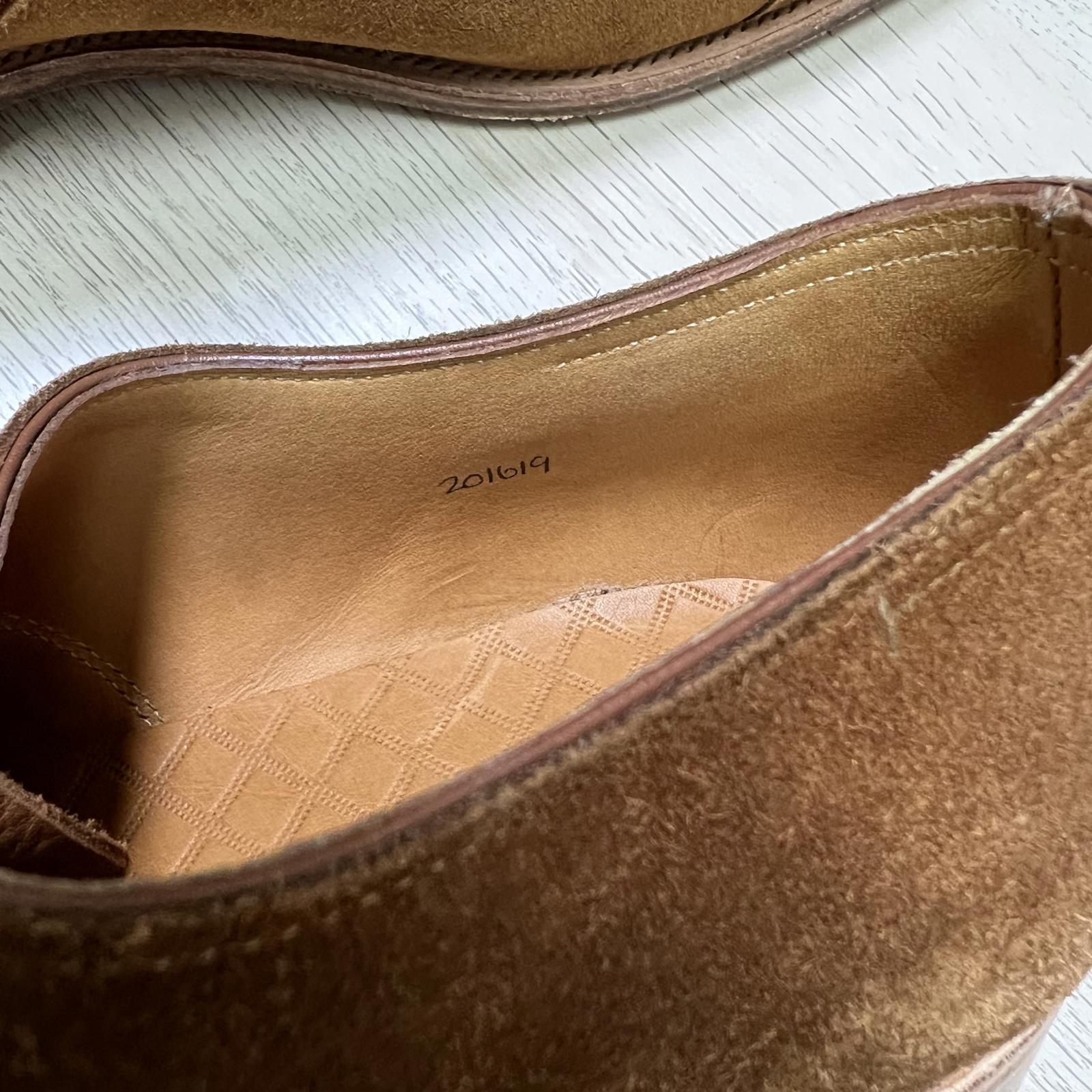 John Lobb Suede Oxford Shoes