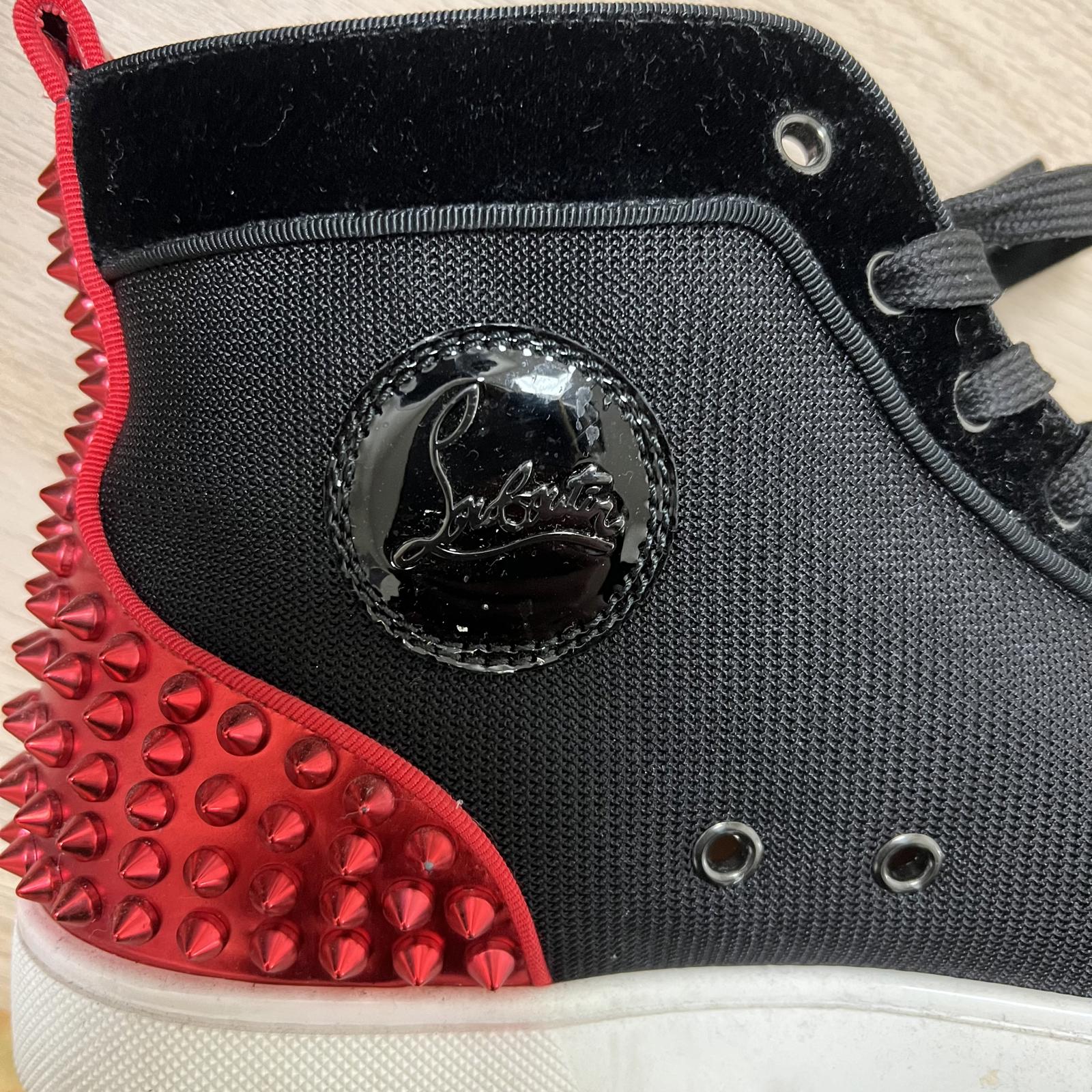 Christian Louboutin Spike High-Top Sneakers