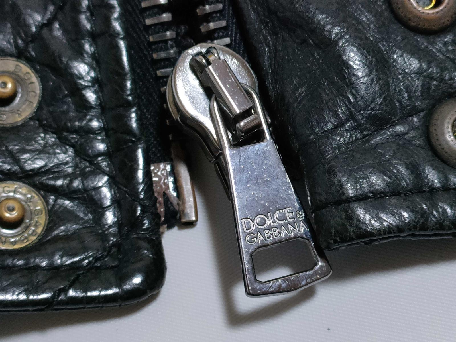 Vintage Dolce & Gabbana Leather Jacket