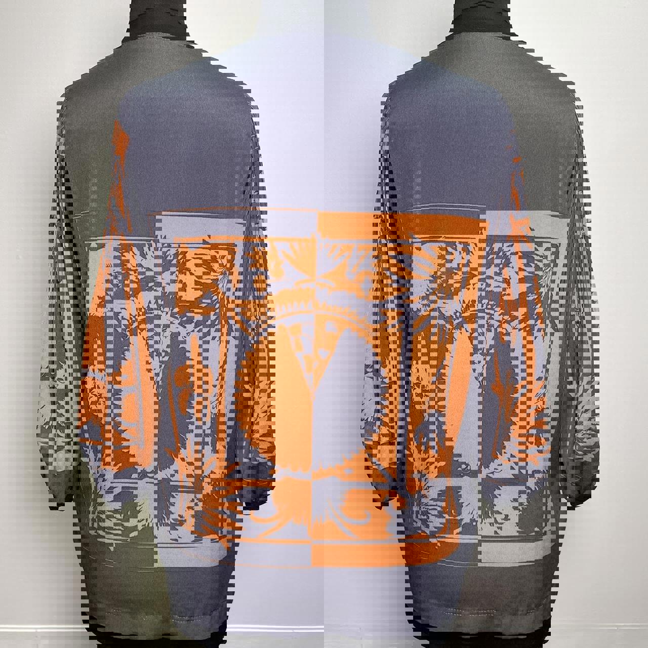 Vintage Orange and Grey Shirt