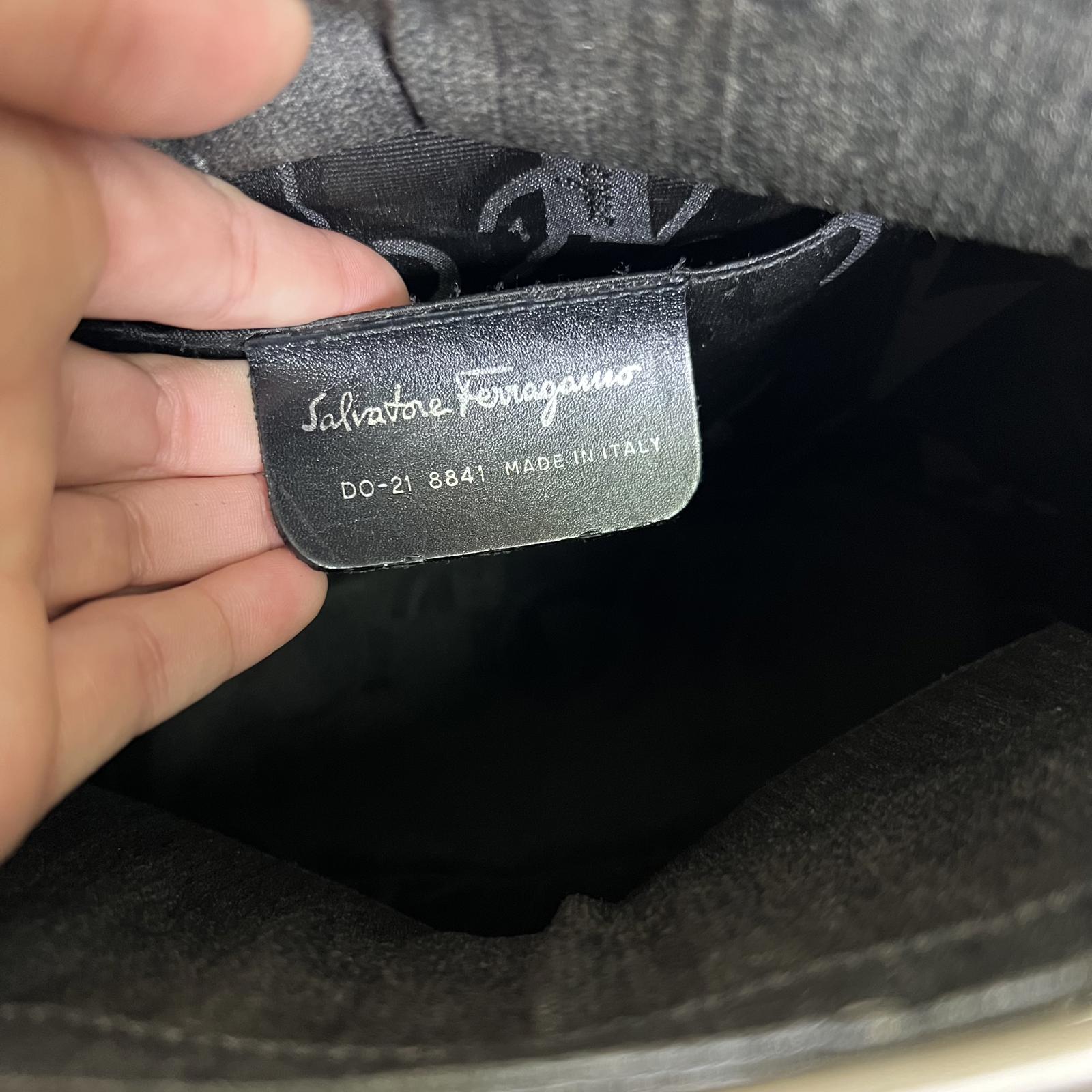 Vintage Salvatore Ferragamo Metal Cage Bag