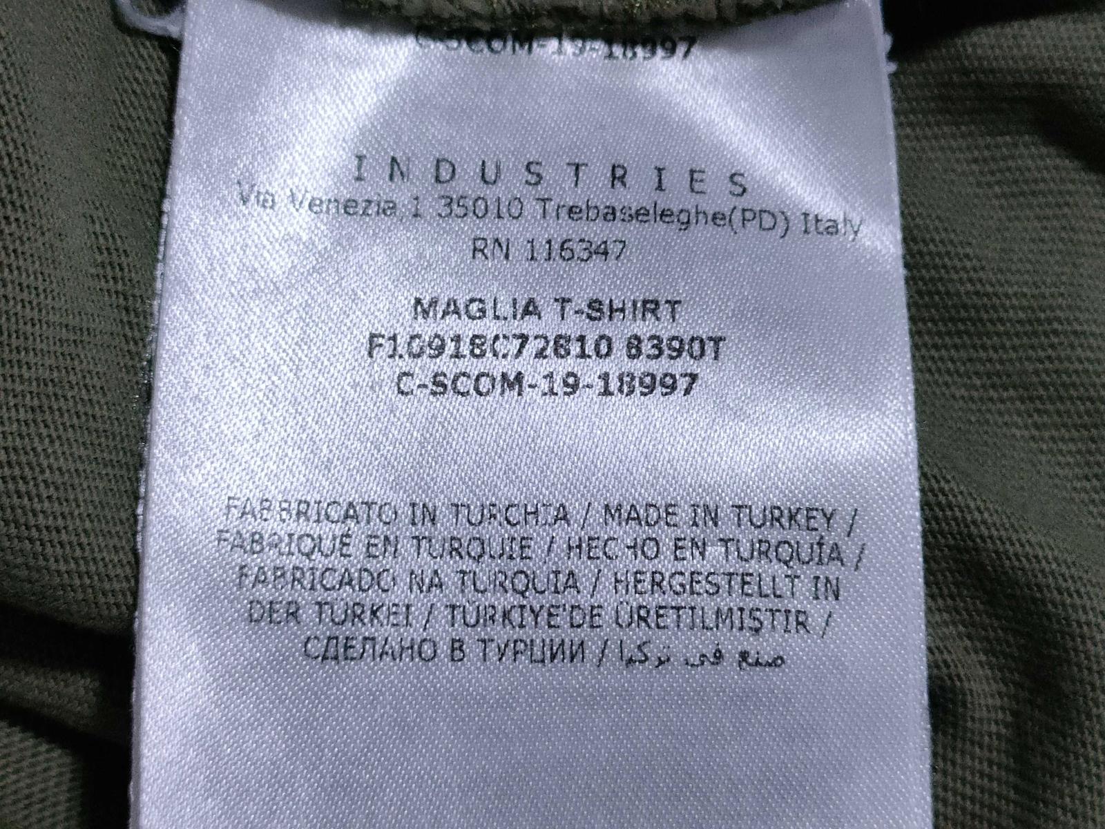 Vintage Moncler Olive Logo T-Shirt