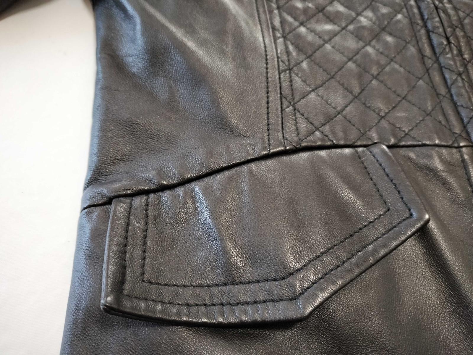 Balmain Quilted Leather Jacket