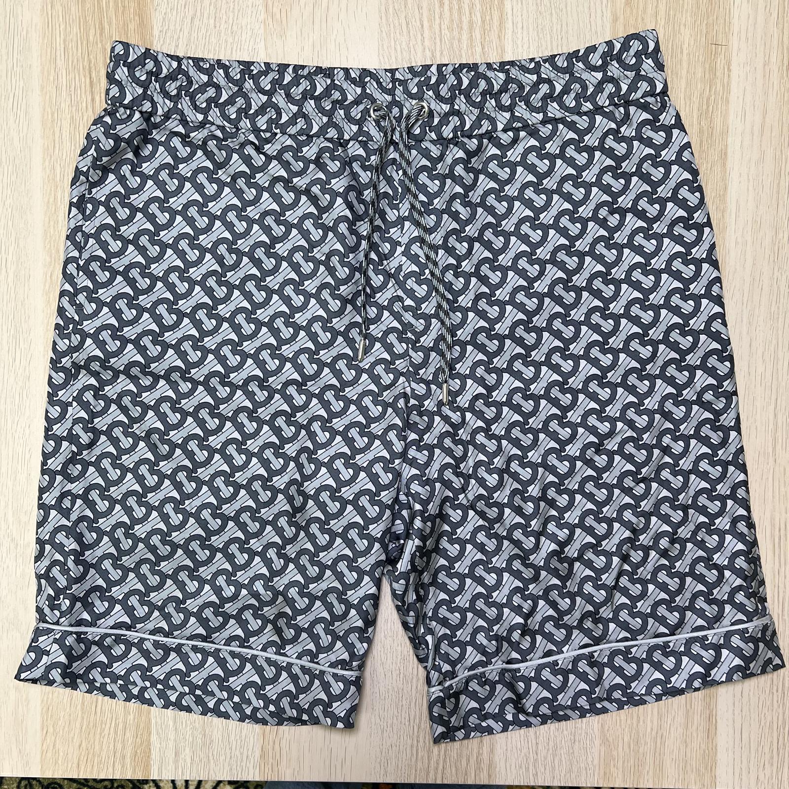 Burberry Monogram Silk Shorts