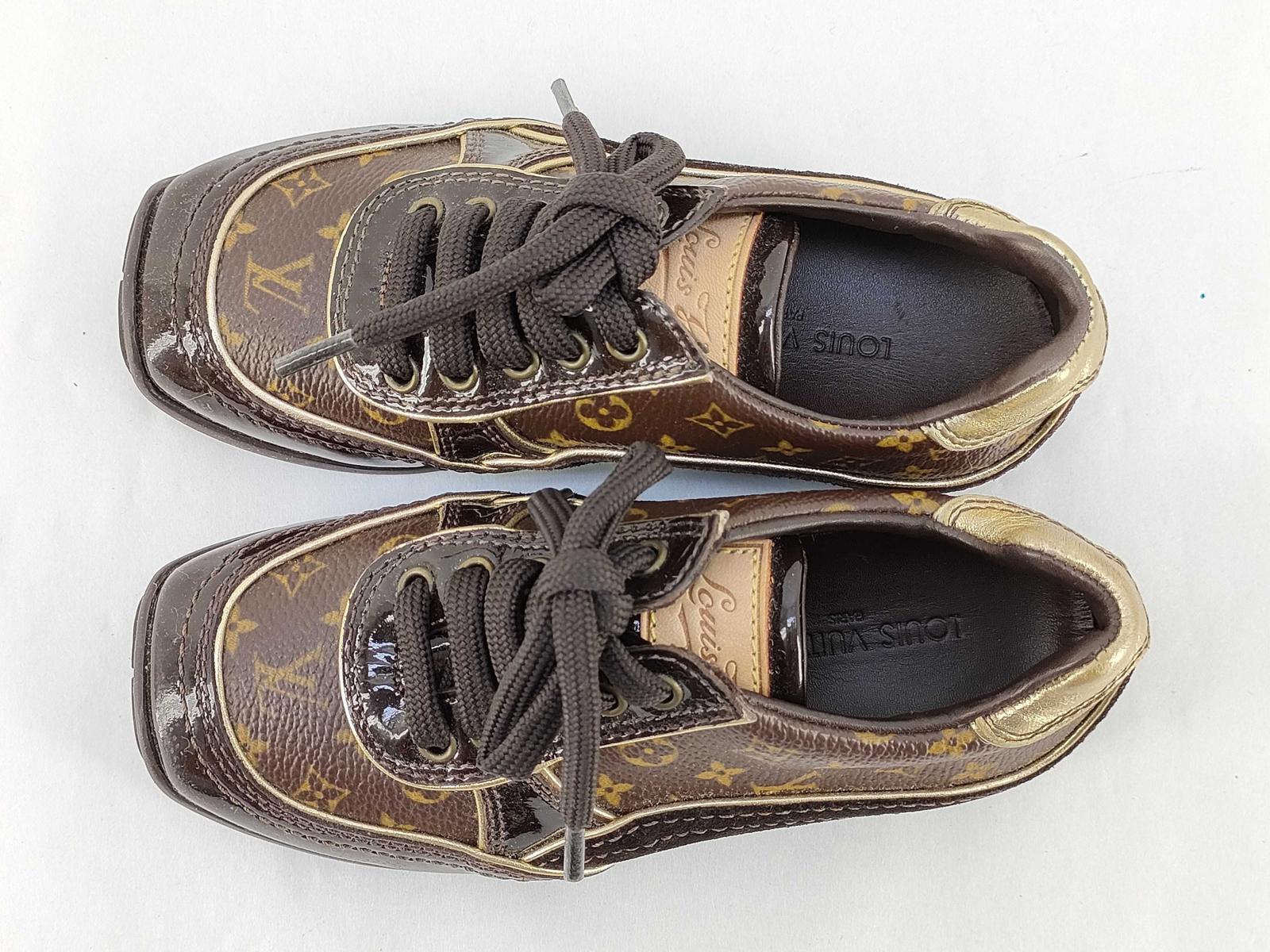 Kid's Louis Vuitton Monogram Sneakers