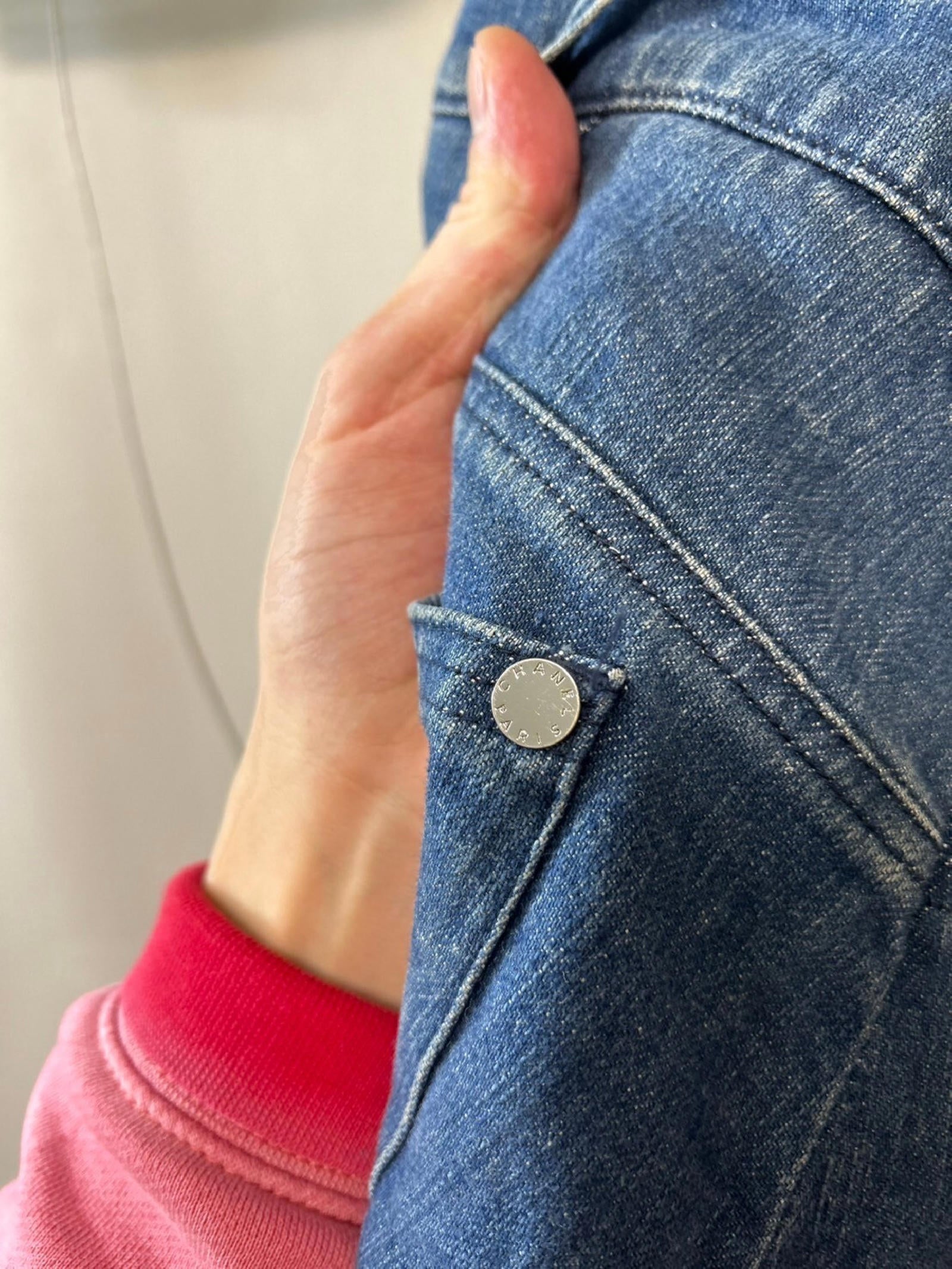 Vintage Chanel Denim Jeans