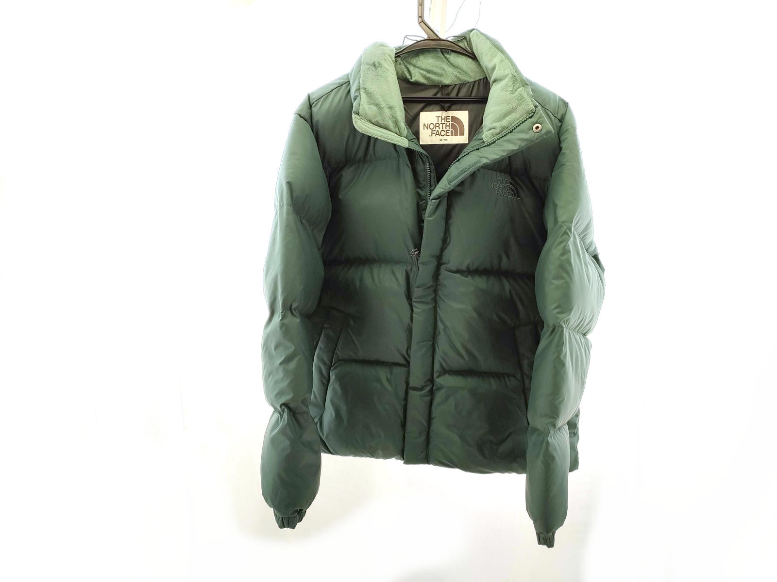THE NORTH FACE Green Puffer Jacket