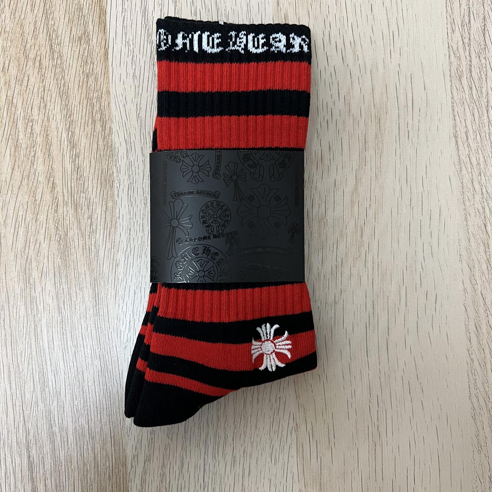 Chrome Hearts Striped Socks