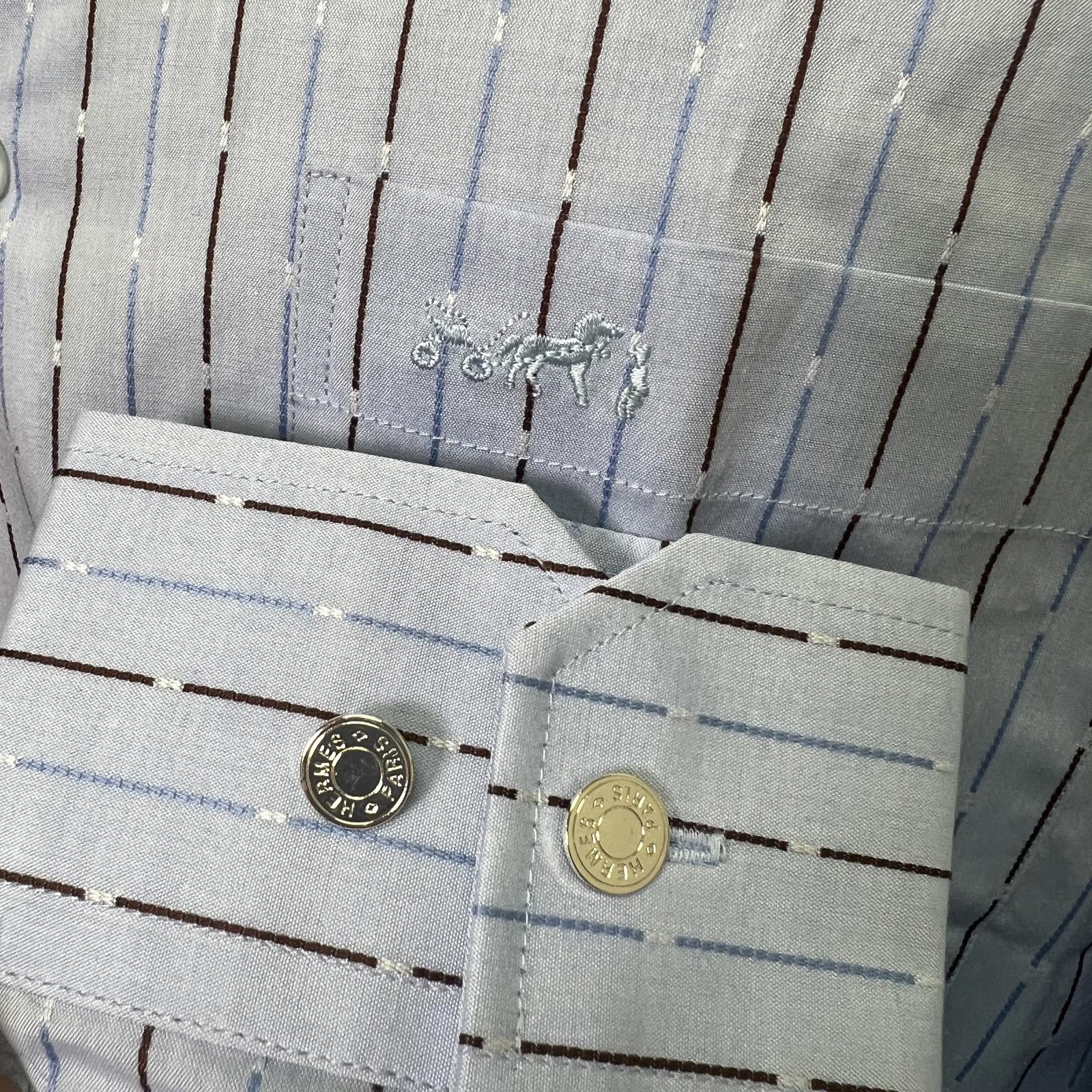 Hermes Men's Button Up Shirt