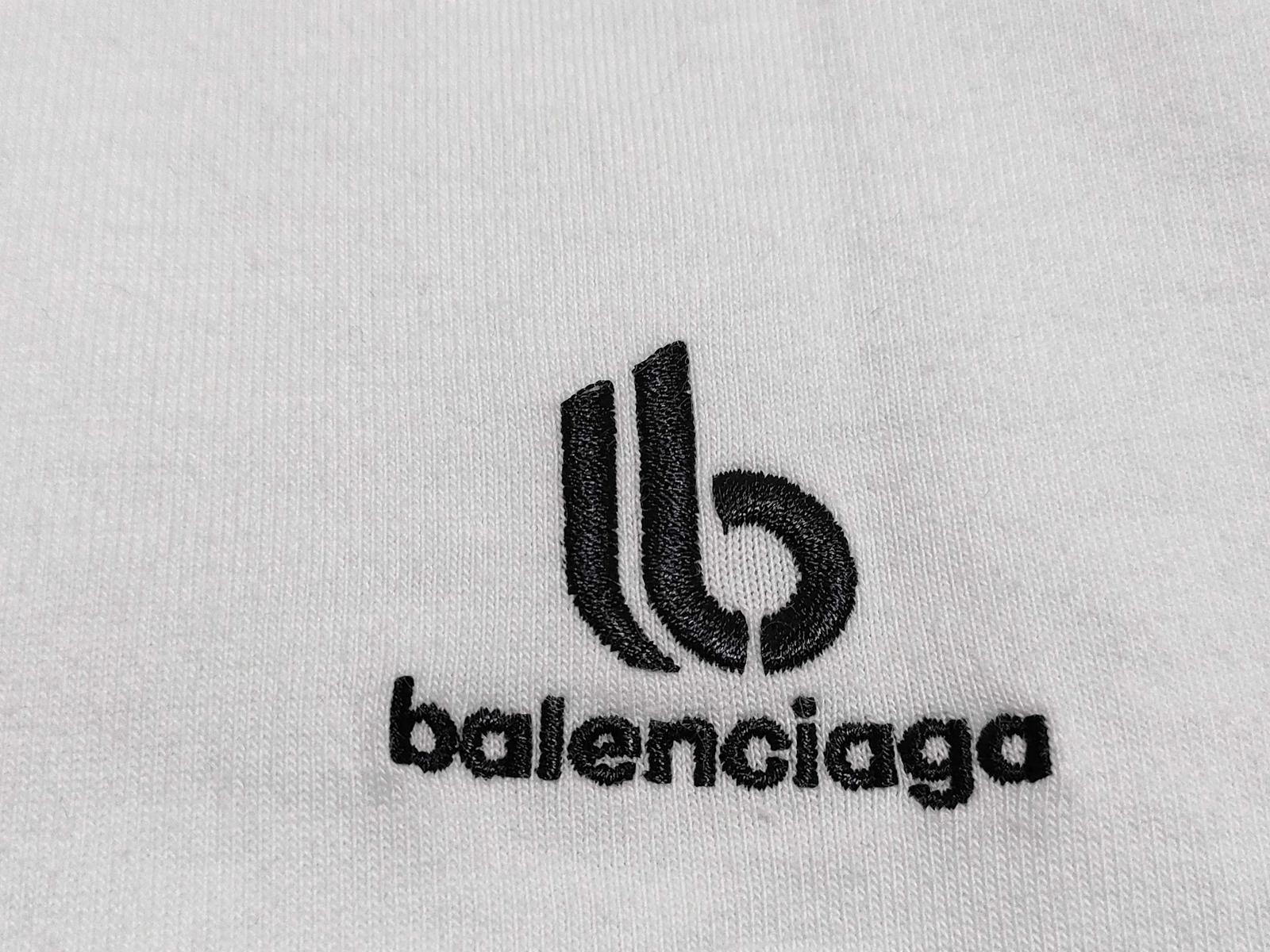 Balenciaga White T-Shirt