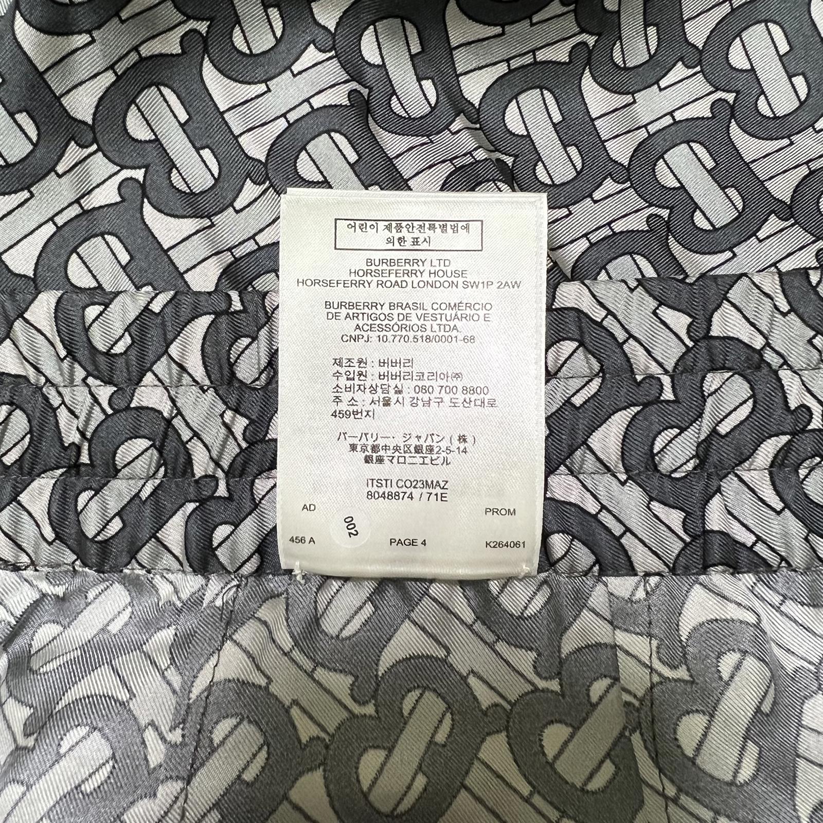 Burberry Monogram Silk Shorts
