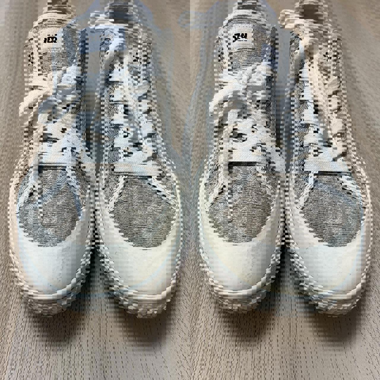 Christian Dior Men's White and Cream Trainer