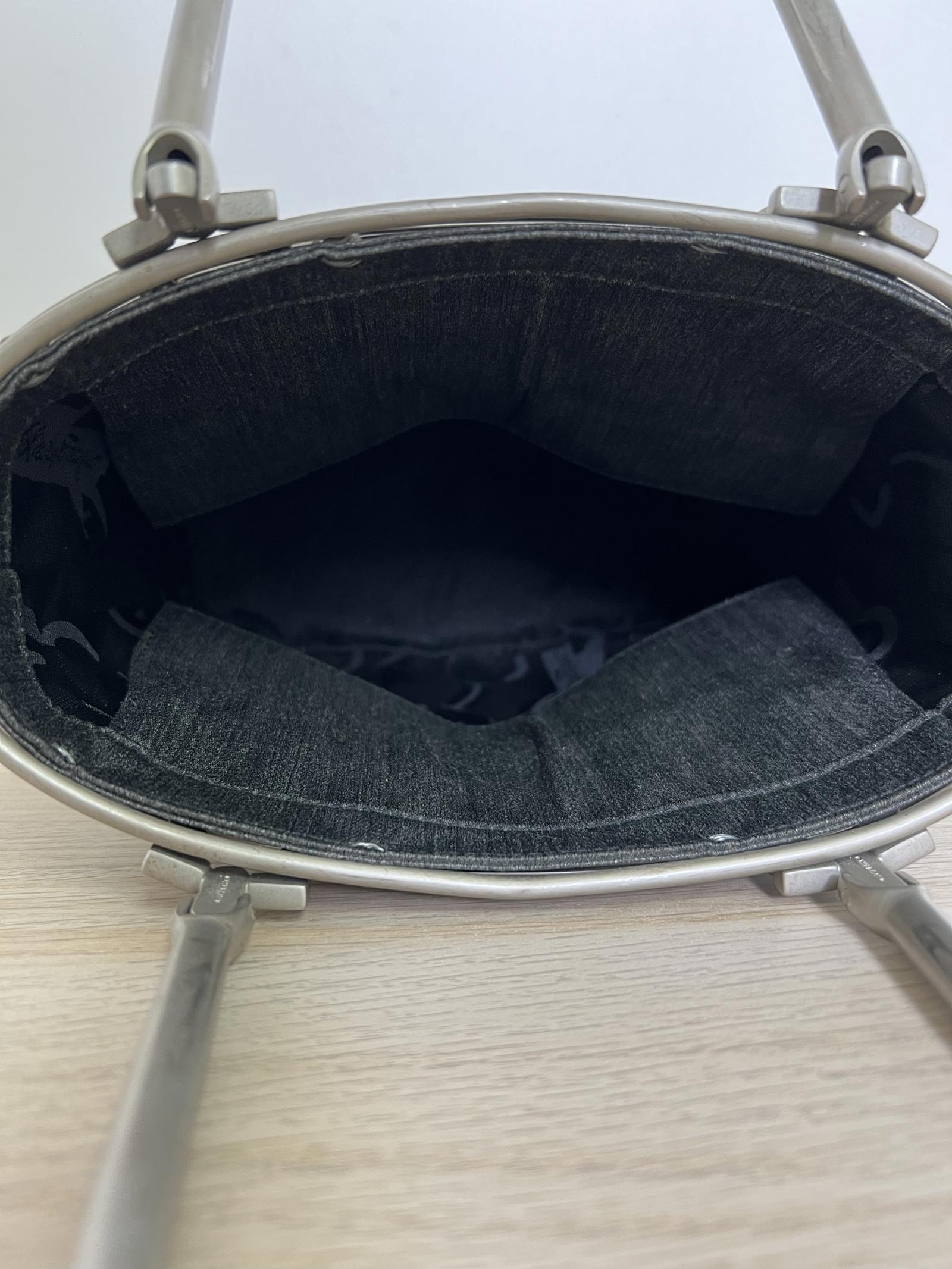 Vintage Salvatore Ferragamo Metal Cage Bag