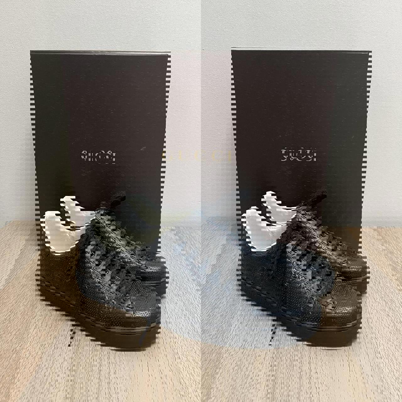 Gucci Men's Black Trainer