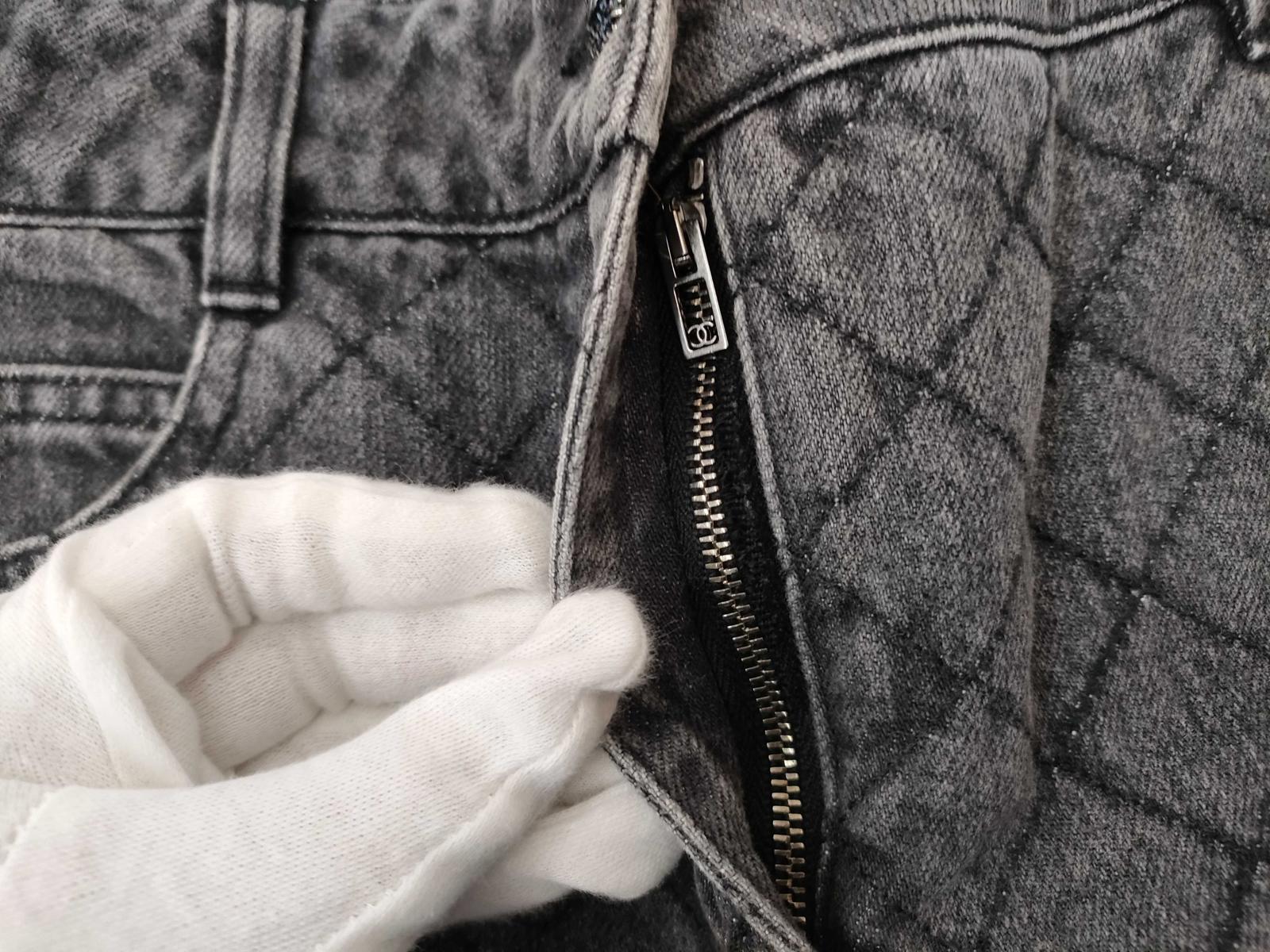 Chanel Matelasse Denim Jeans