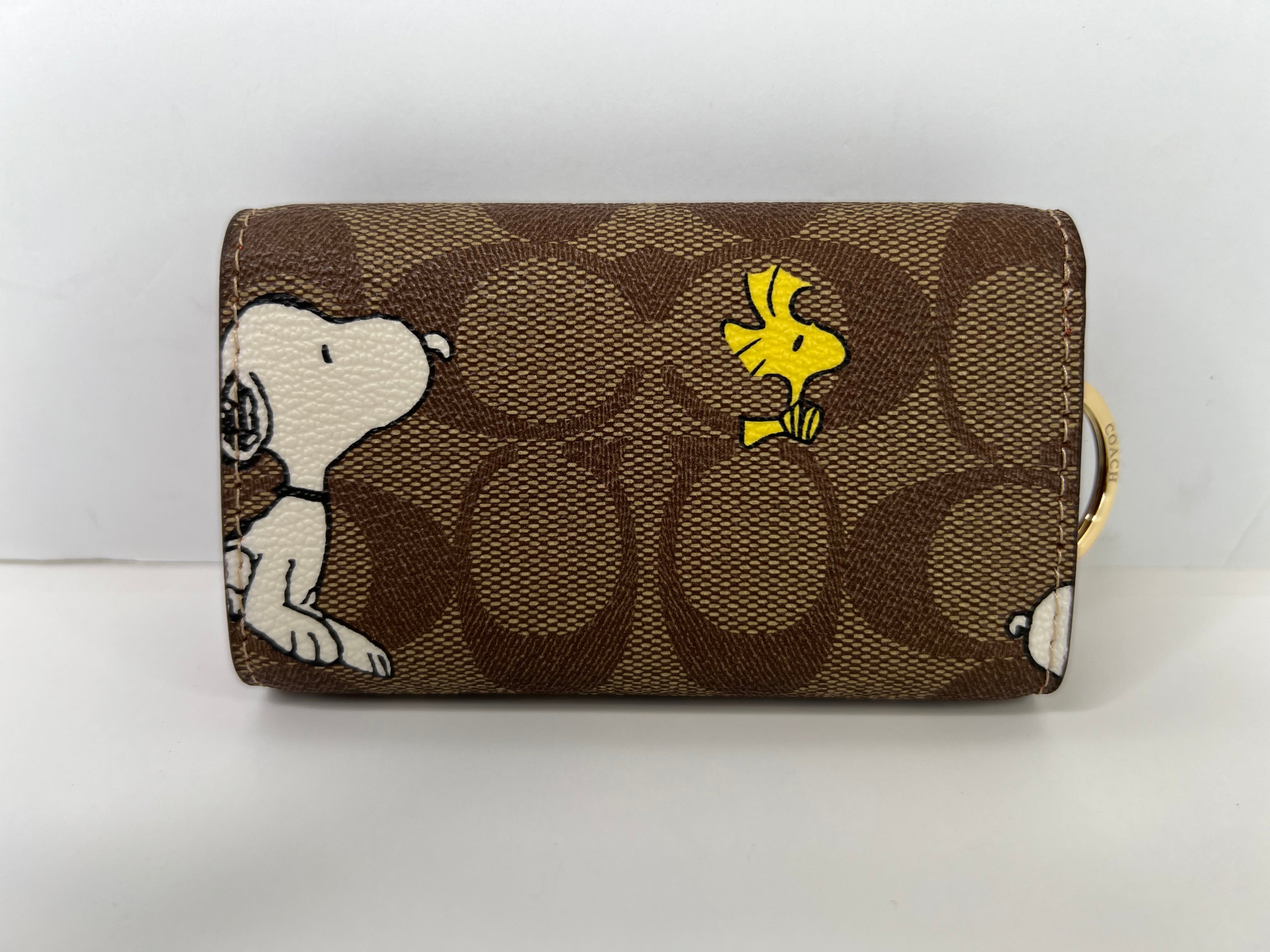 Coach x Peanuts Signature 5-Ring Key Holder