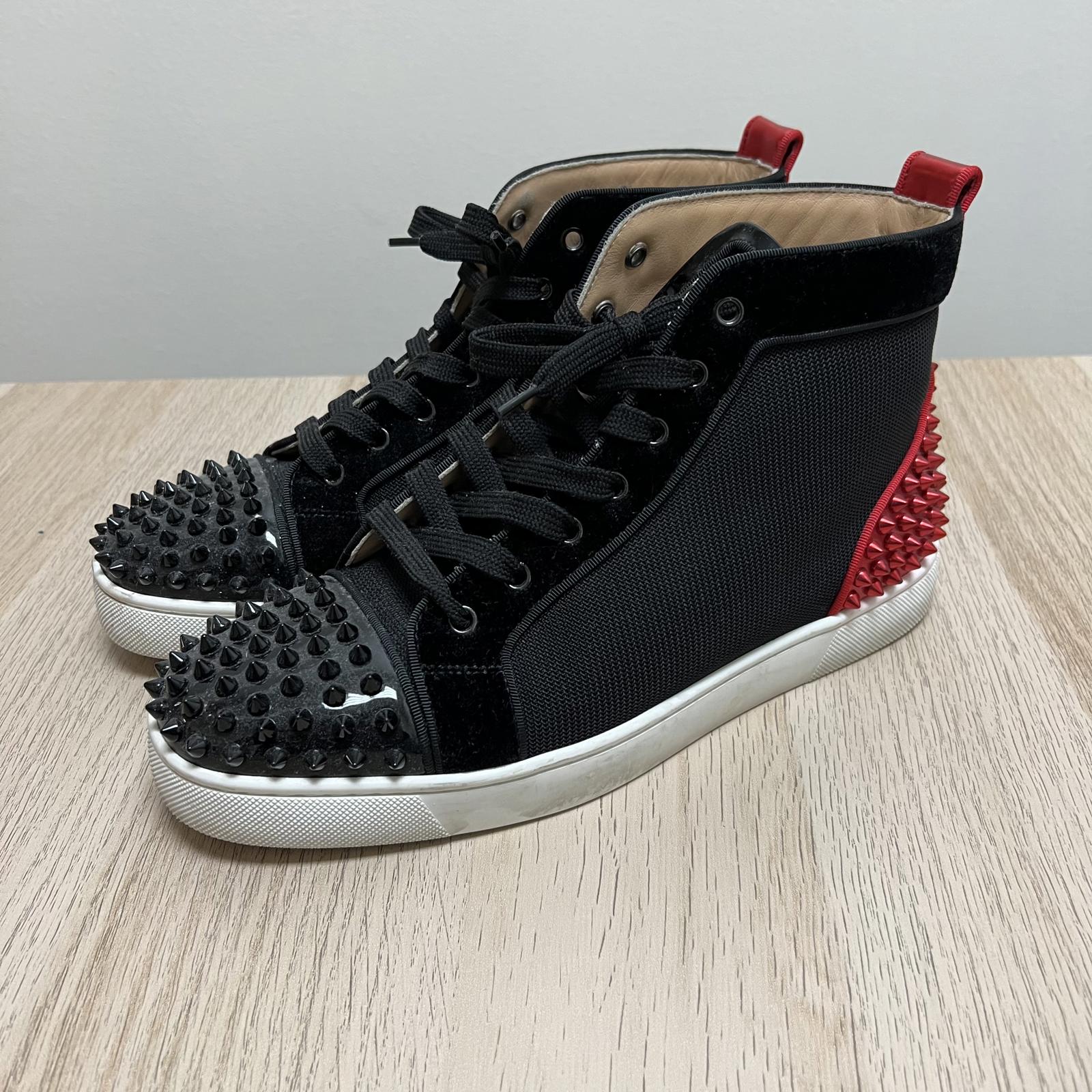 Christian Louboutin Spike High-Top Sneakers