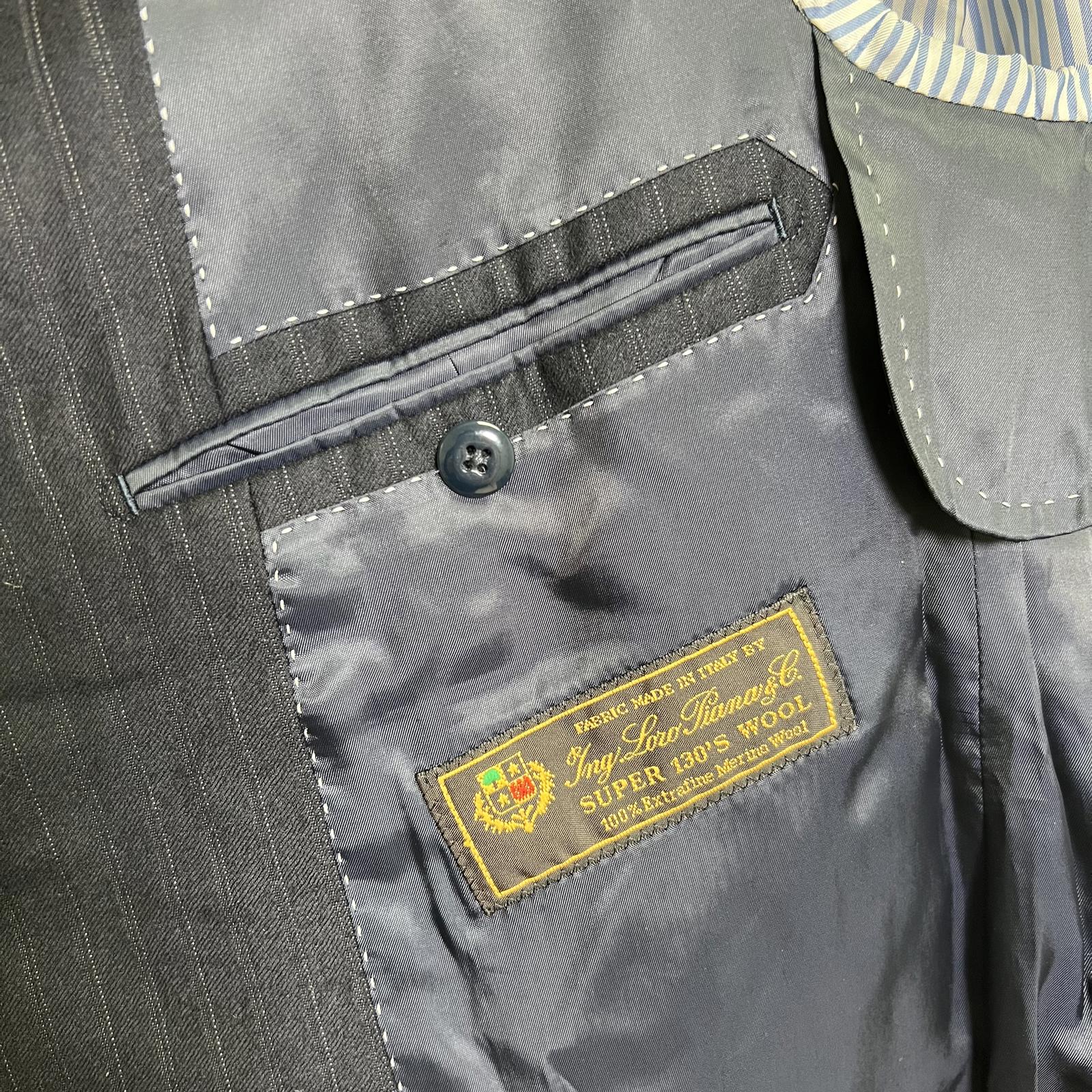 Loro Piana Navy Tailored Blazer