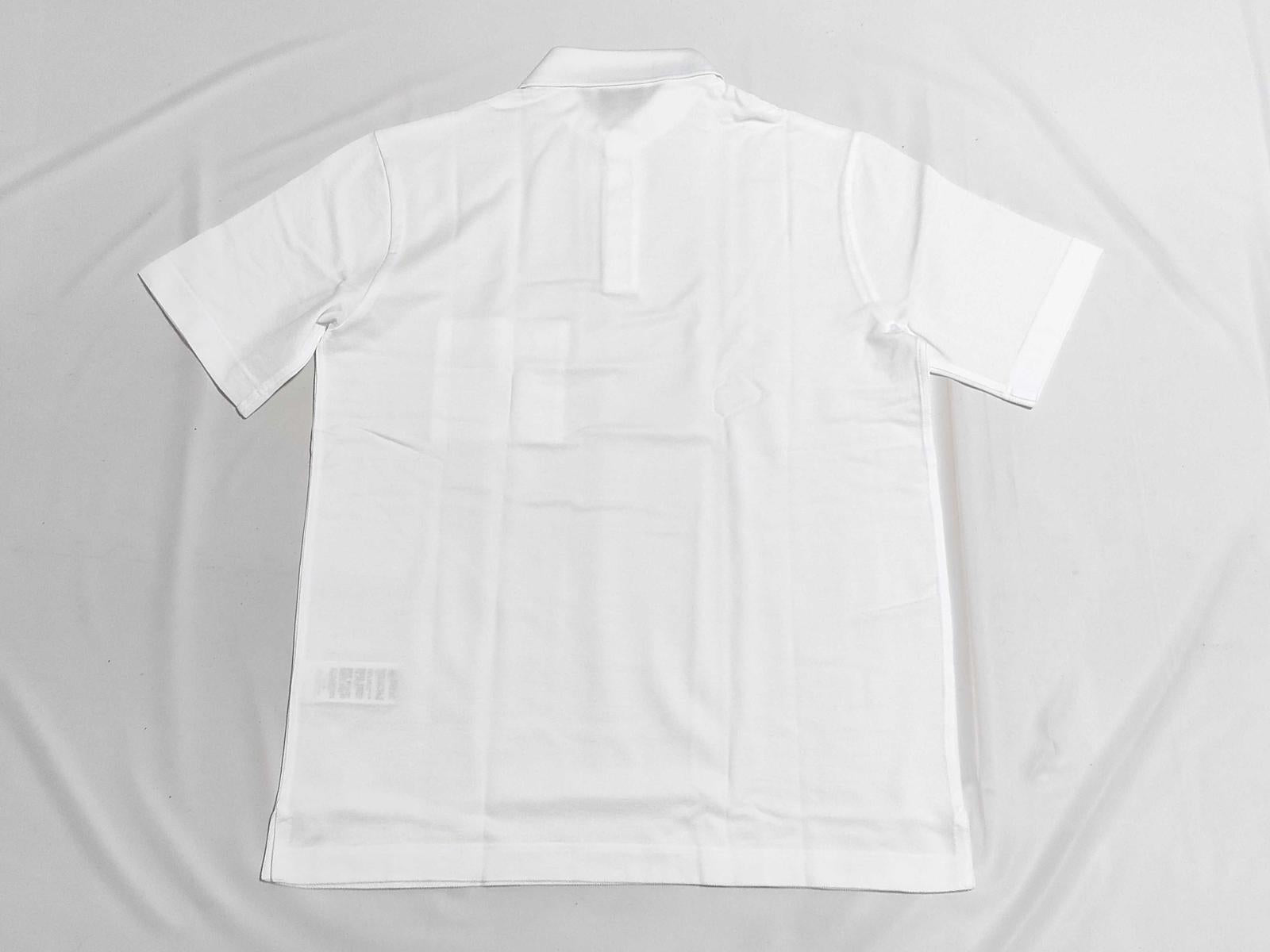 Hermes White Polo Shirt