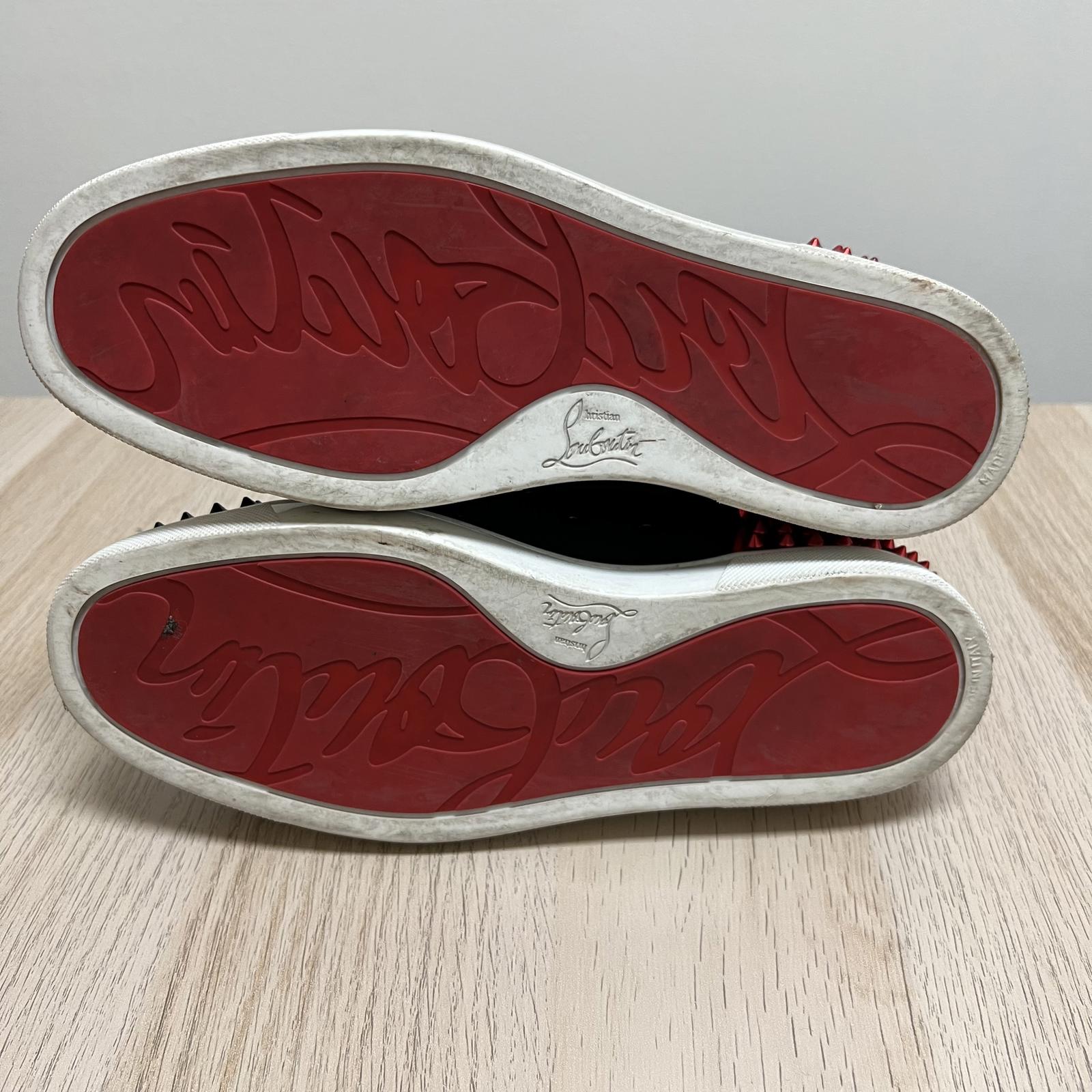 Christian Louboutin Spike High-Top Sneakers