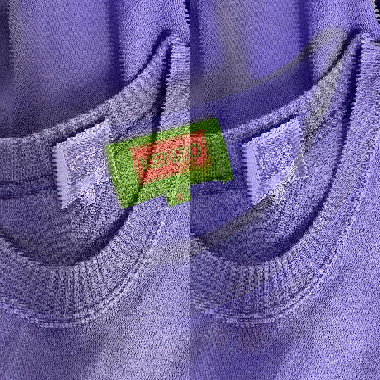 Kenzo Vintage Purple Sweatshirt