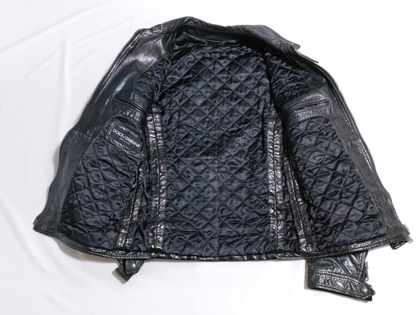 Vintage Dolce & Gabbana Leather Jacket