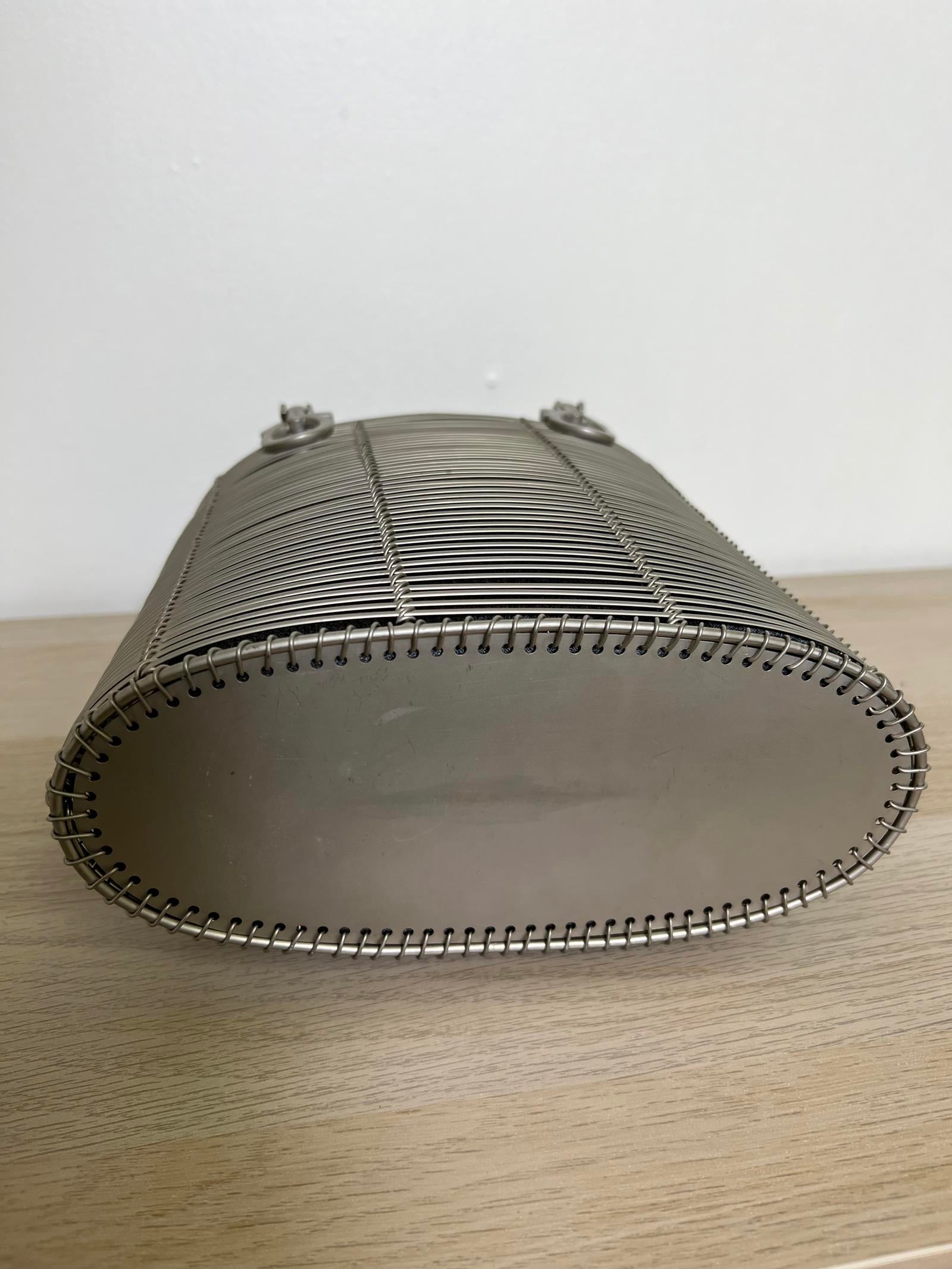 Vintage Salvatore Ferragamo Metal Cage Bag