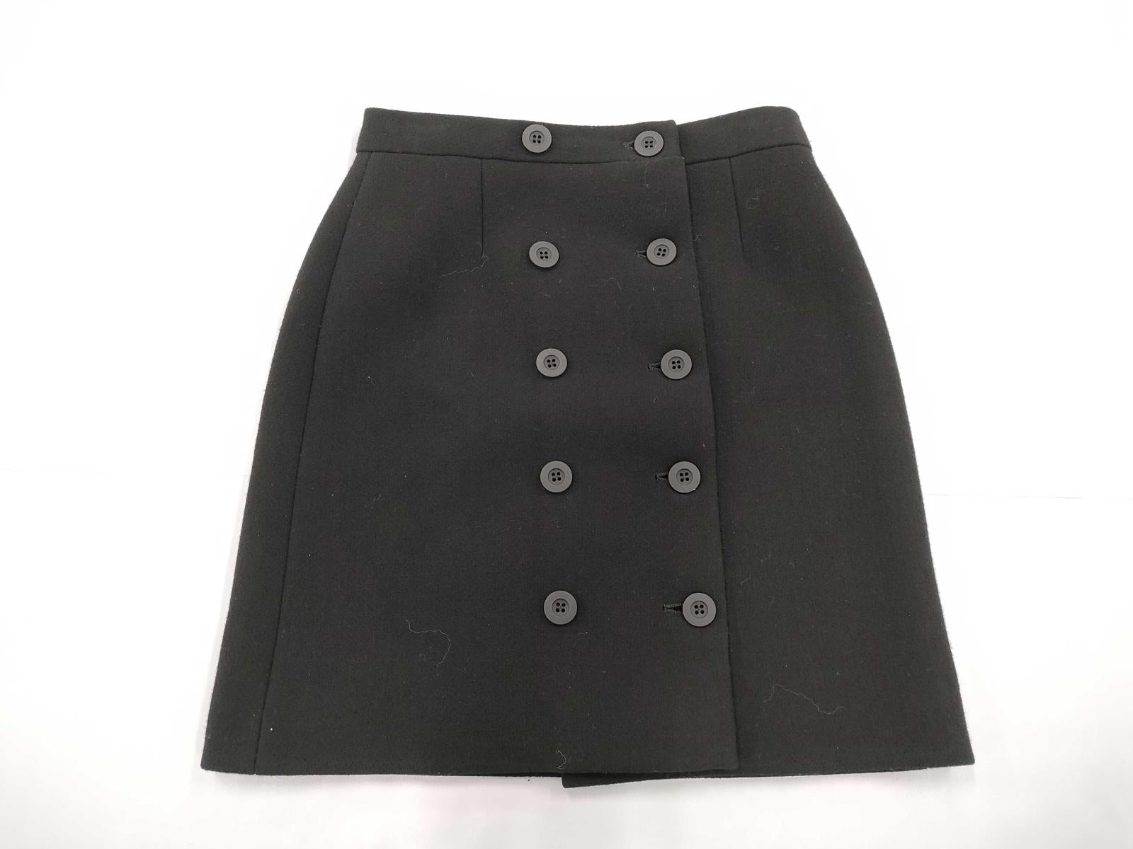 Balenciaga Paris Black Skirt