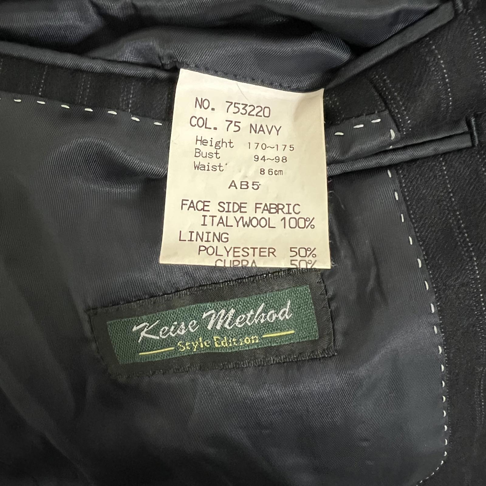 Loro Piana Navy Tailored Blazer