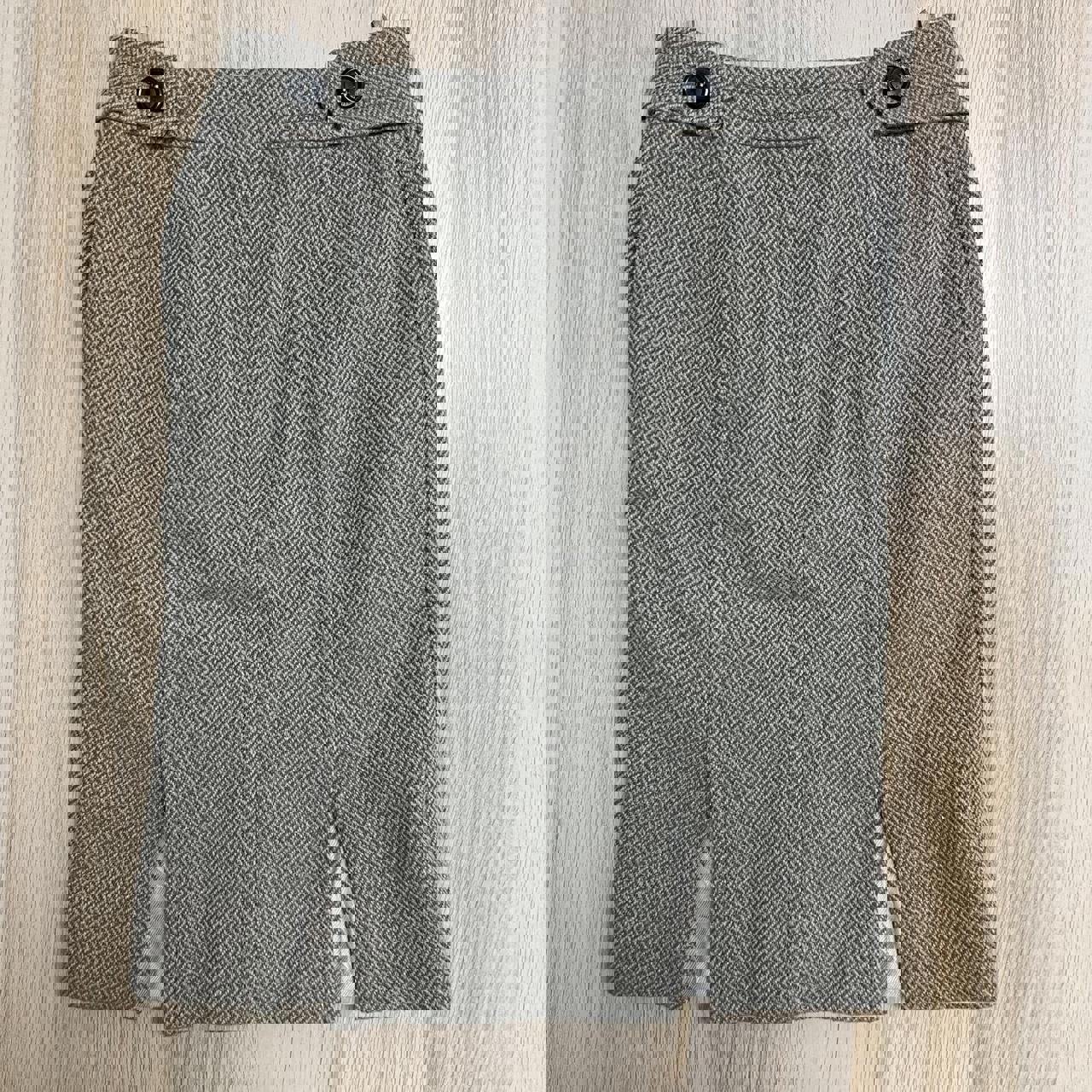 Louis Vuitton Women's Grey Skirt
