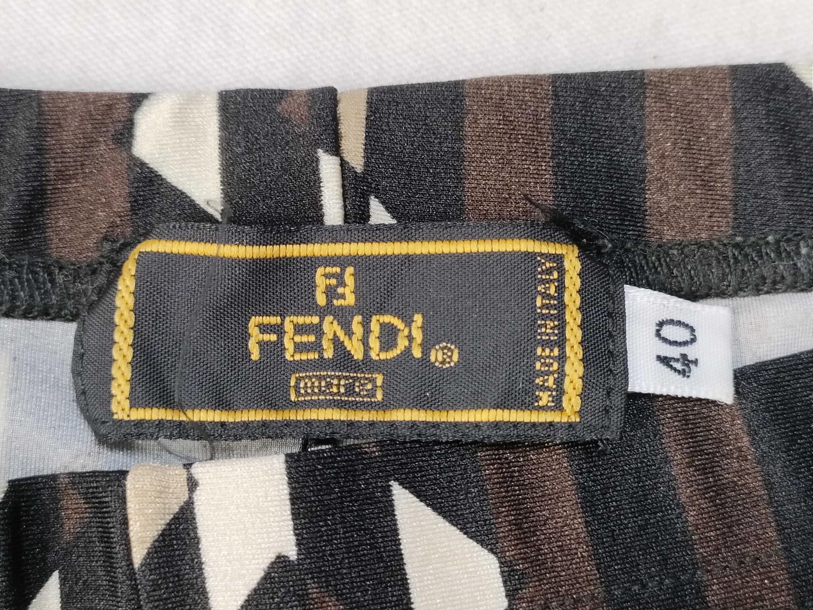 Fendi Geometric Pants