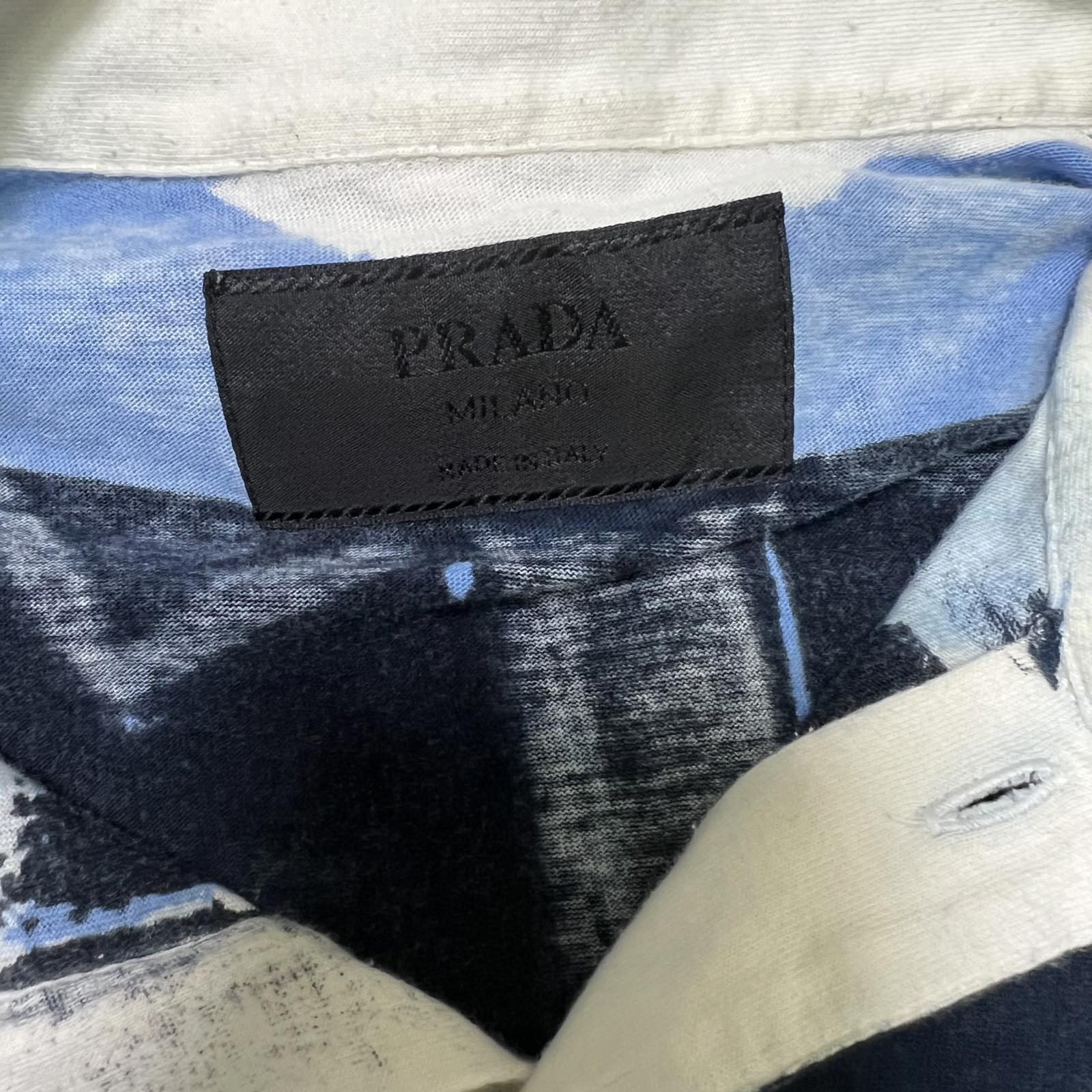 Prada Striped Men's Polo