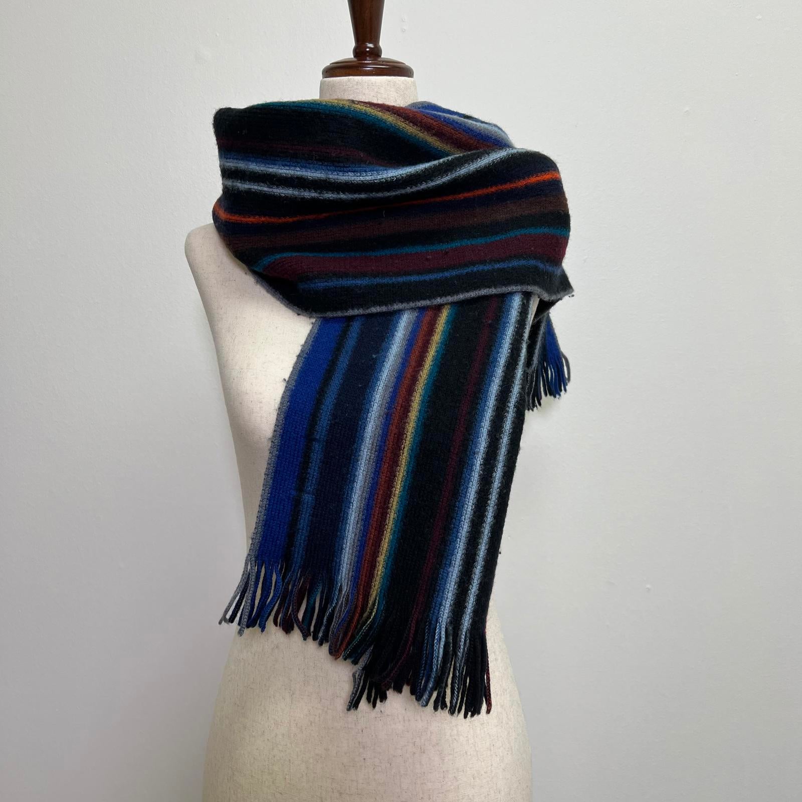 Vintage Paul Smith 100% Wool Scarf