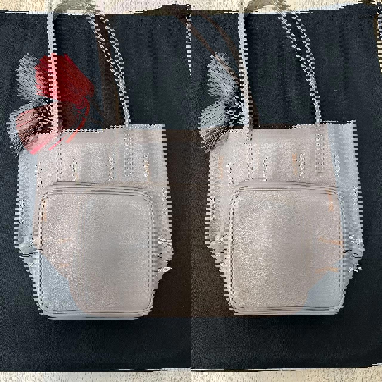 Loewe Anagram Tassel Leather Bag