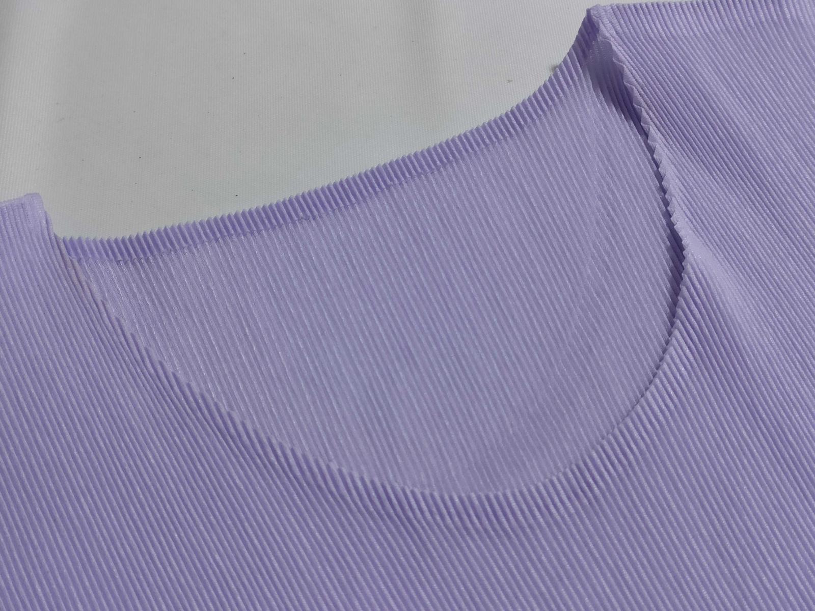 Pleats Please Issey Miyake Purple Top