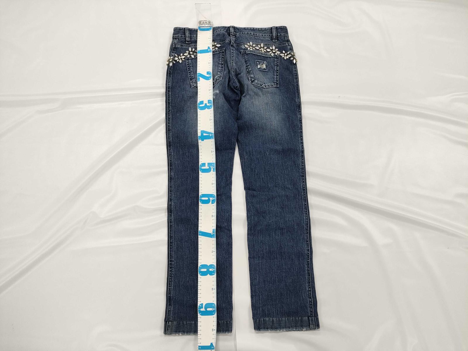 Dolce & Gabbana Jeweled Denim Jeans