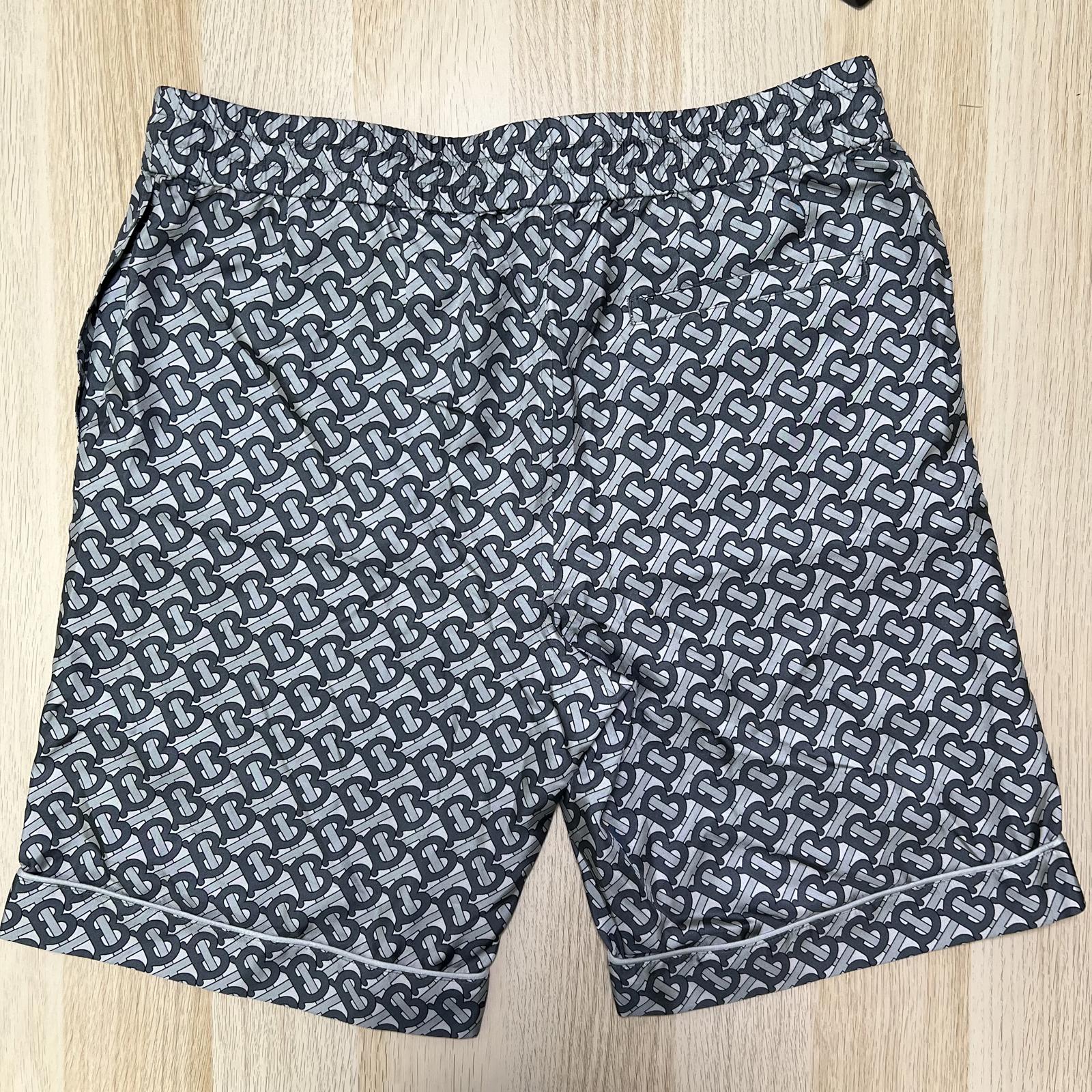 Burberry Monogram Silk Shorts