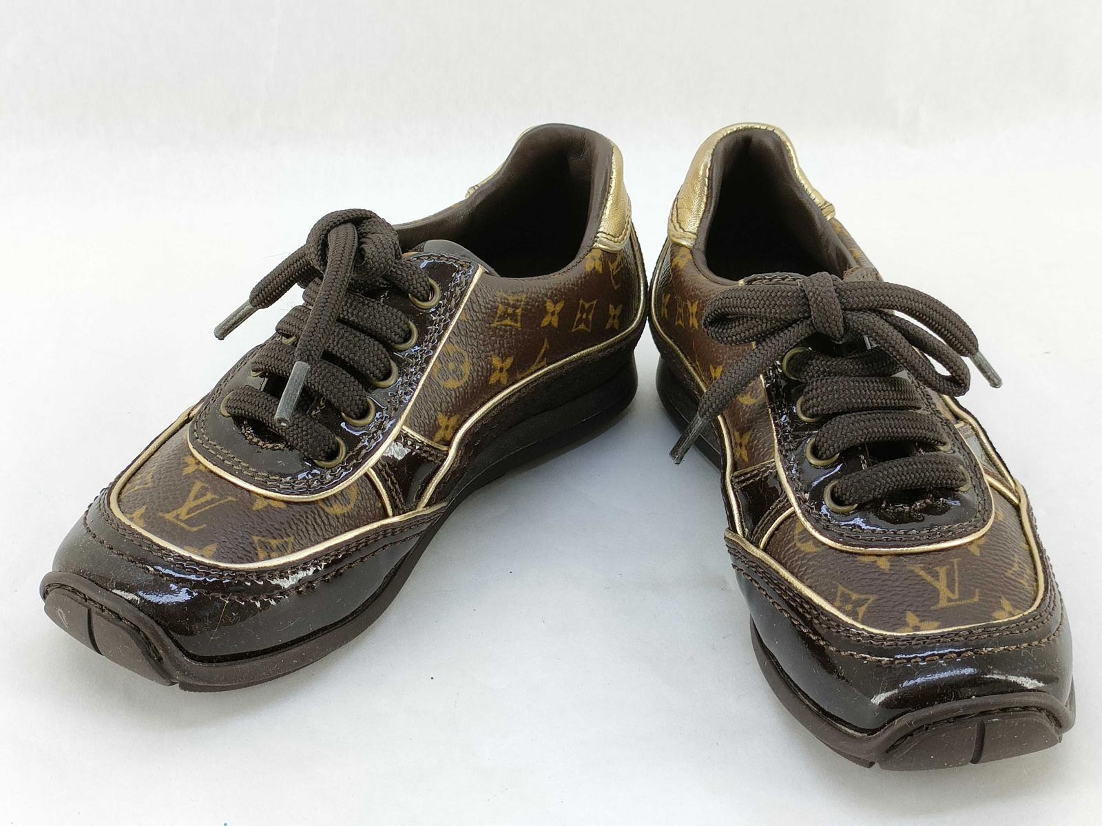 Kid's Louis Vuitton Monogram Sneakers