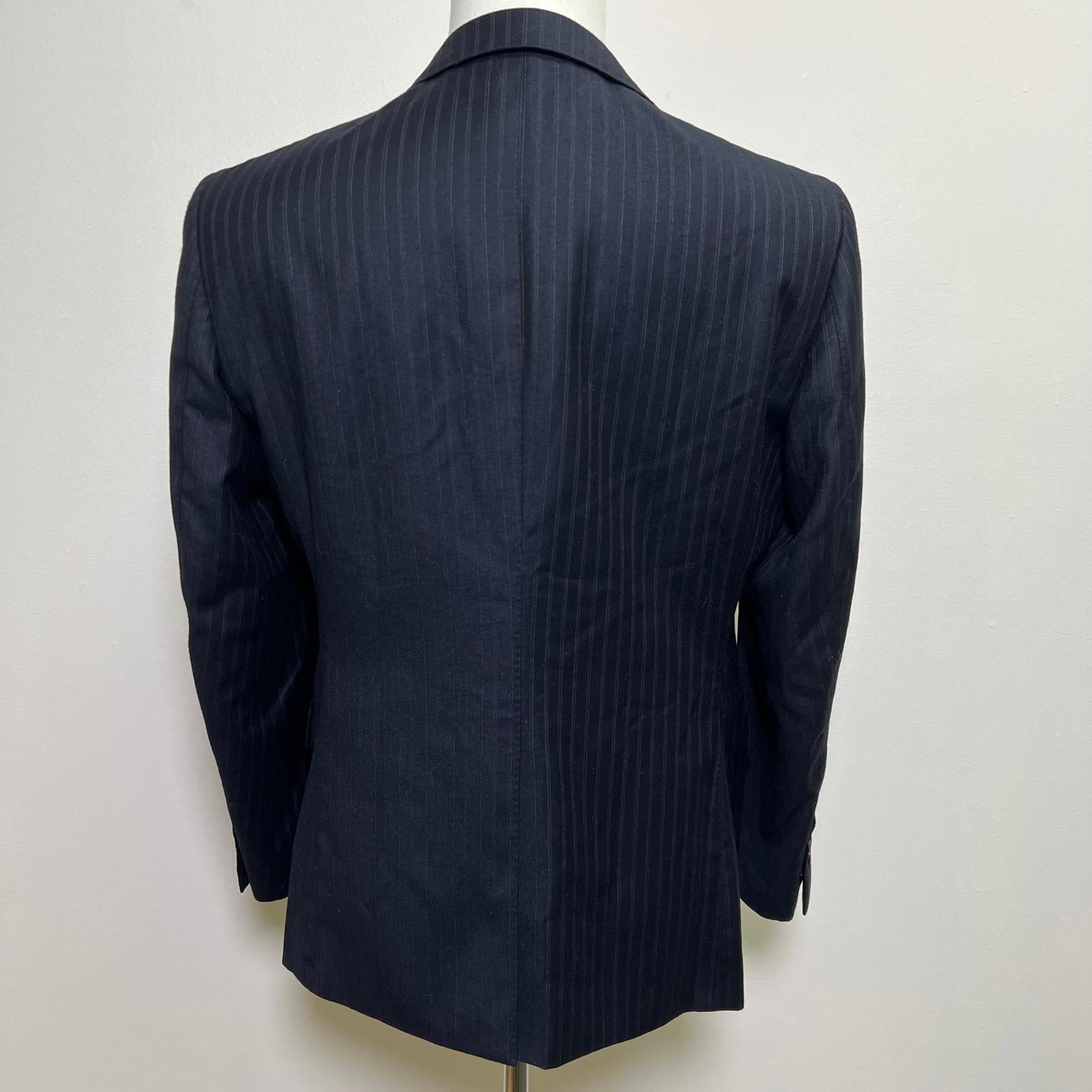 Loro Piana Navy Tailored Blazer