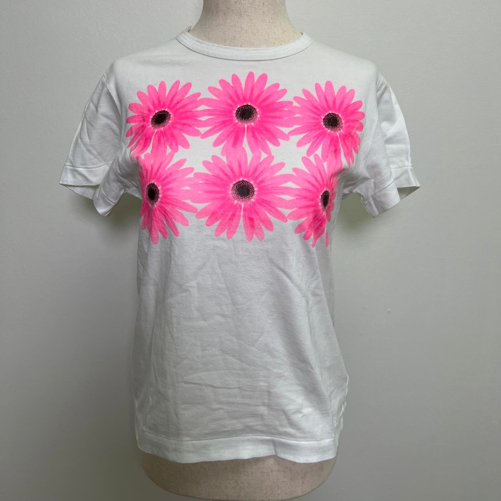 tricot COMME des GARCONS Vintage Flower T-shirt