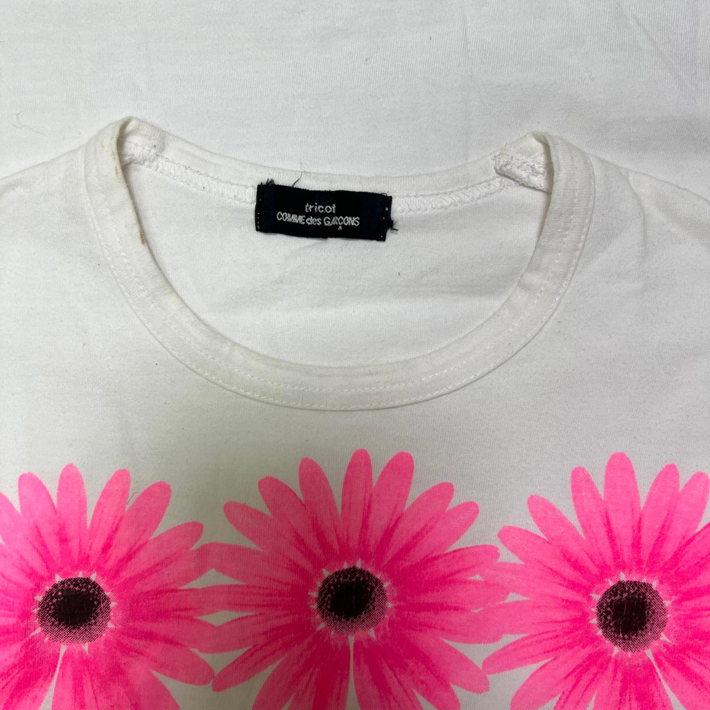 tricot COMME des GARCONS Vintage Flower T-shirt